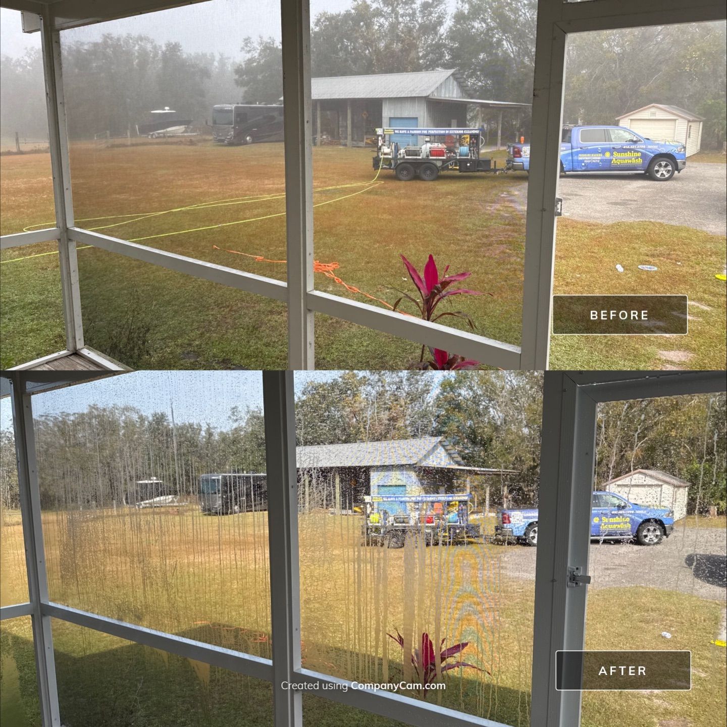 House Wash & Porch Cleaning in Homestead Property, Parrish, FL | Sunshine AquaWash by Sunshine AquaWash