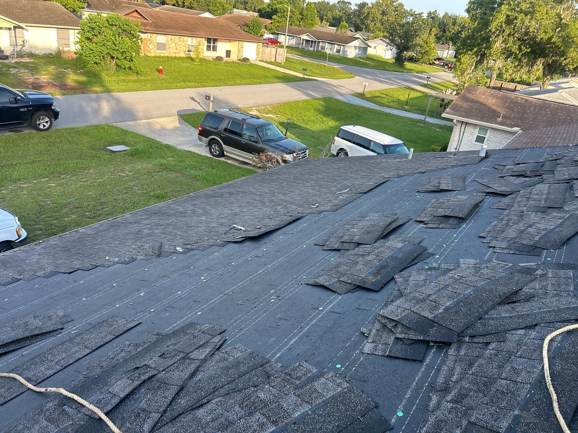 Residential Roof Installation With Atlas Pinnacle Pristine Shingles in Ocala by Pinnacle Roofing Group