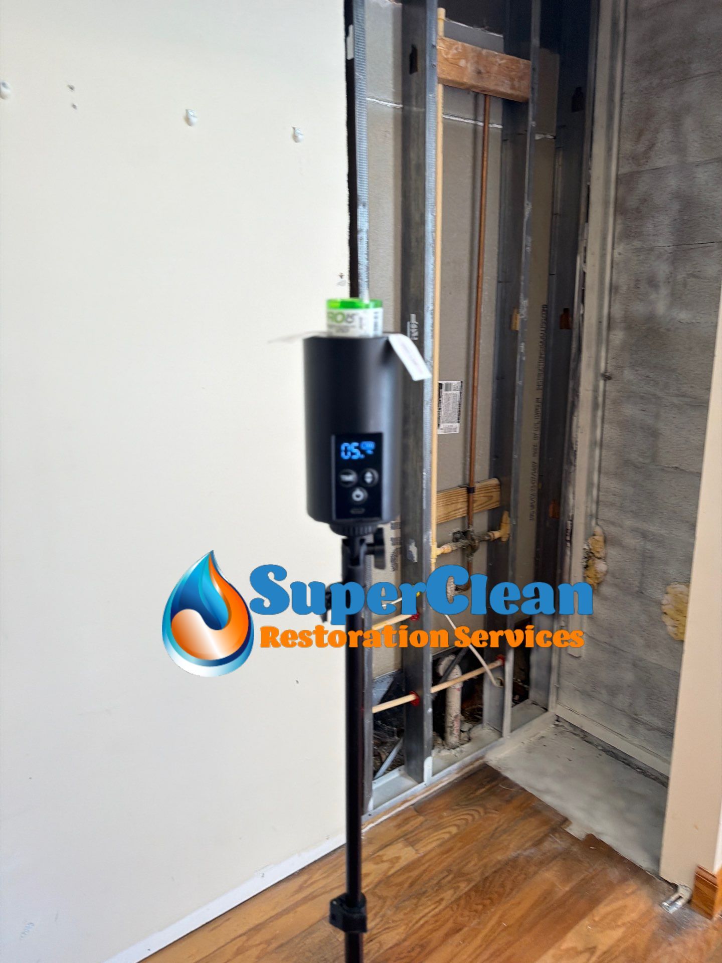 Professional Mold Remediation and Interior Water Damage Restoration in Wellington by SuperClean