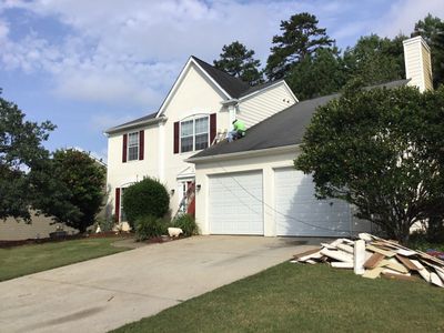 Carpentry Repairs and Exterior Painting for Suwanee Residence