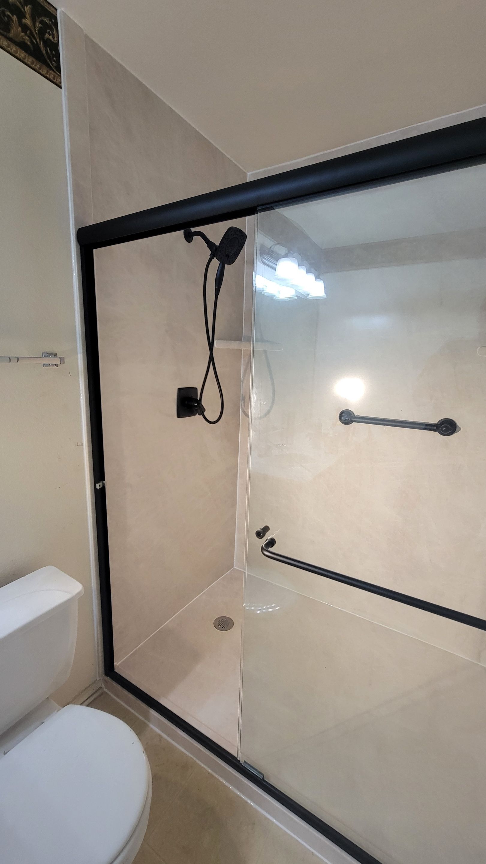 Tub to Walk-in Shower in Del Valle, 78617 by Lane Lauritsen - The Hill Country, Texas