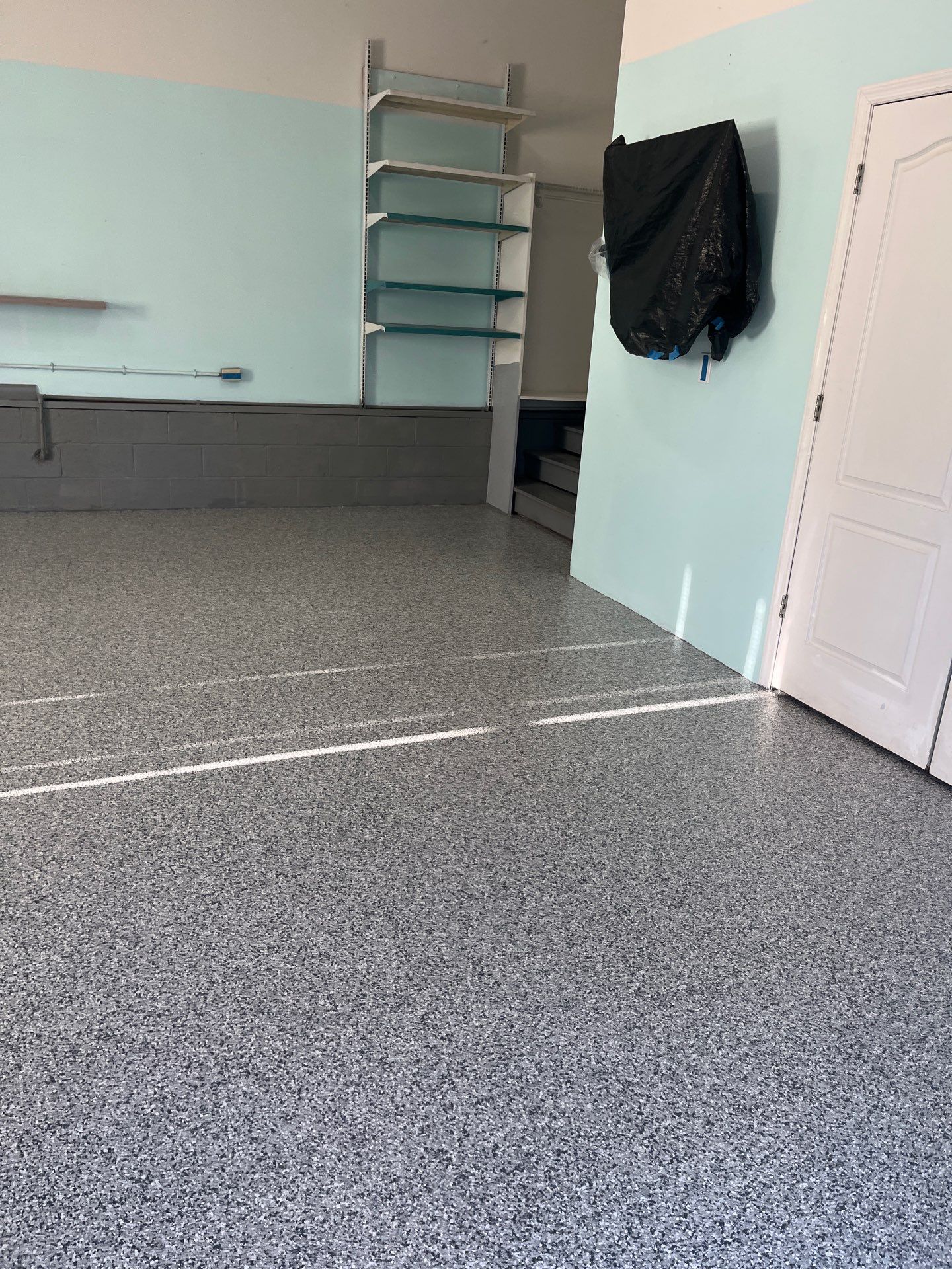 Garage Floor Coating using Gravel by My Garage Floor Guys