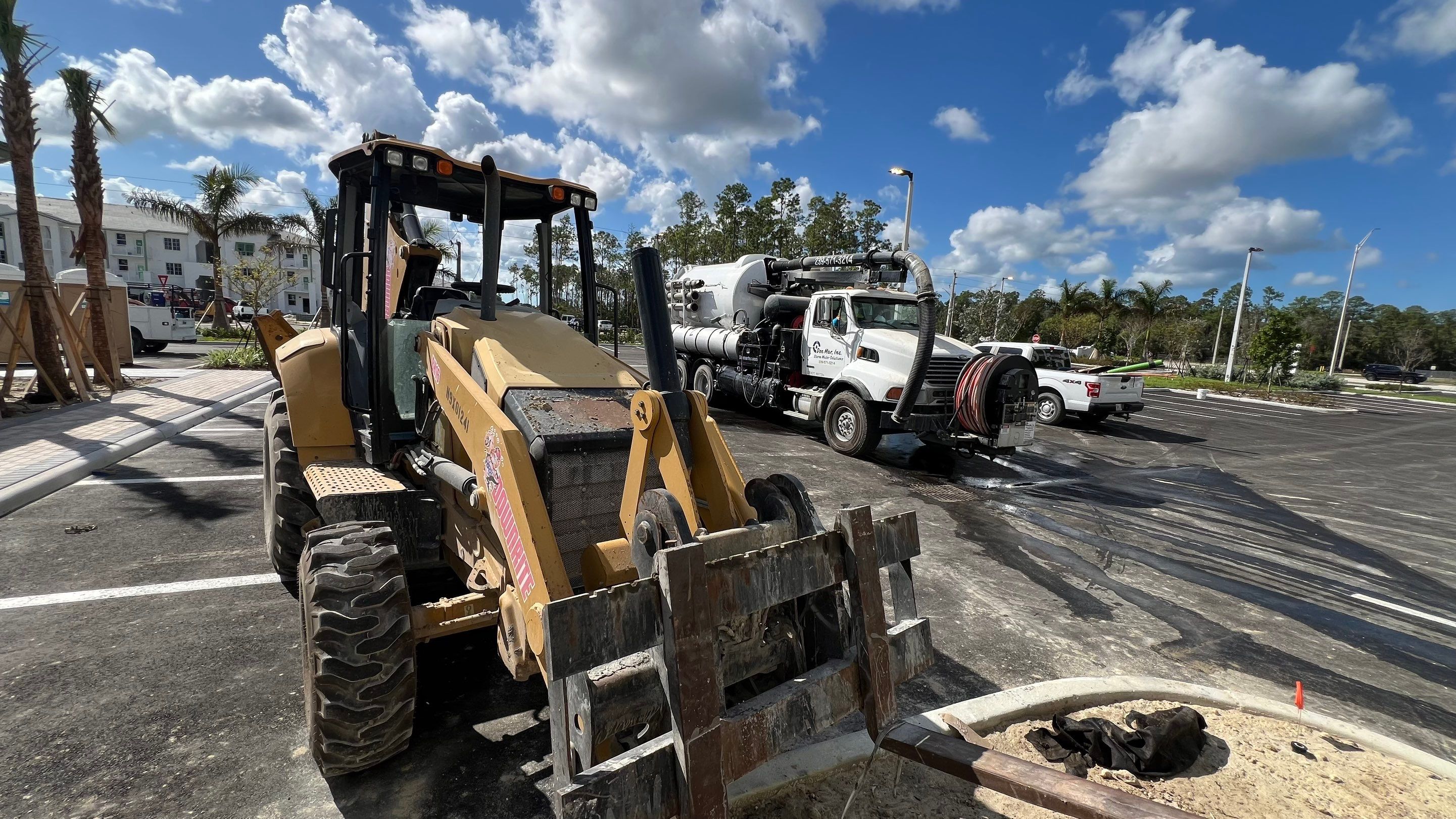 New Construction Condo Community Stormwater System Maintenance by Don Mar, Inc. Storm Water Solutions