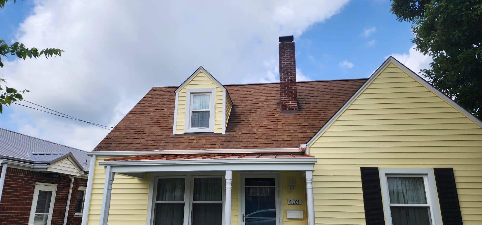 Autumn Yellow Makeover in New Kensington by Ideal Siding Pittsburgh