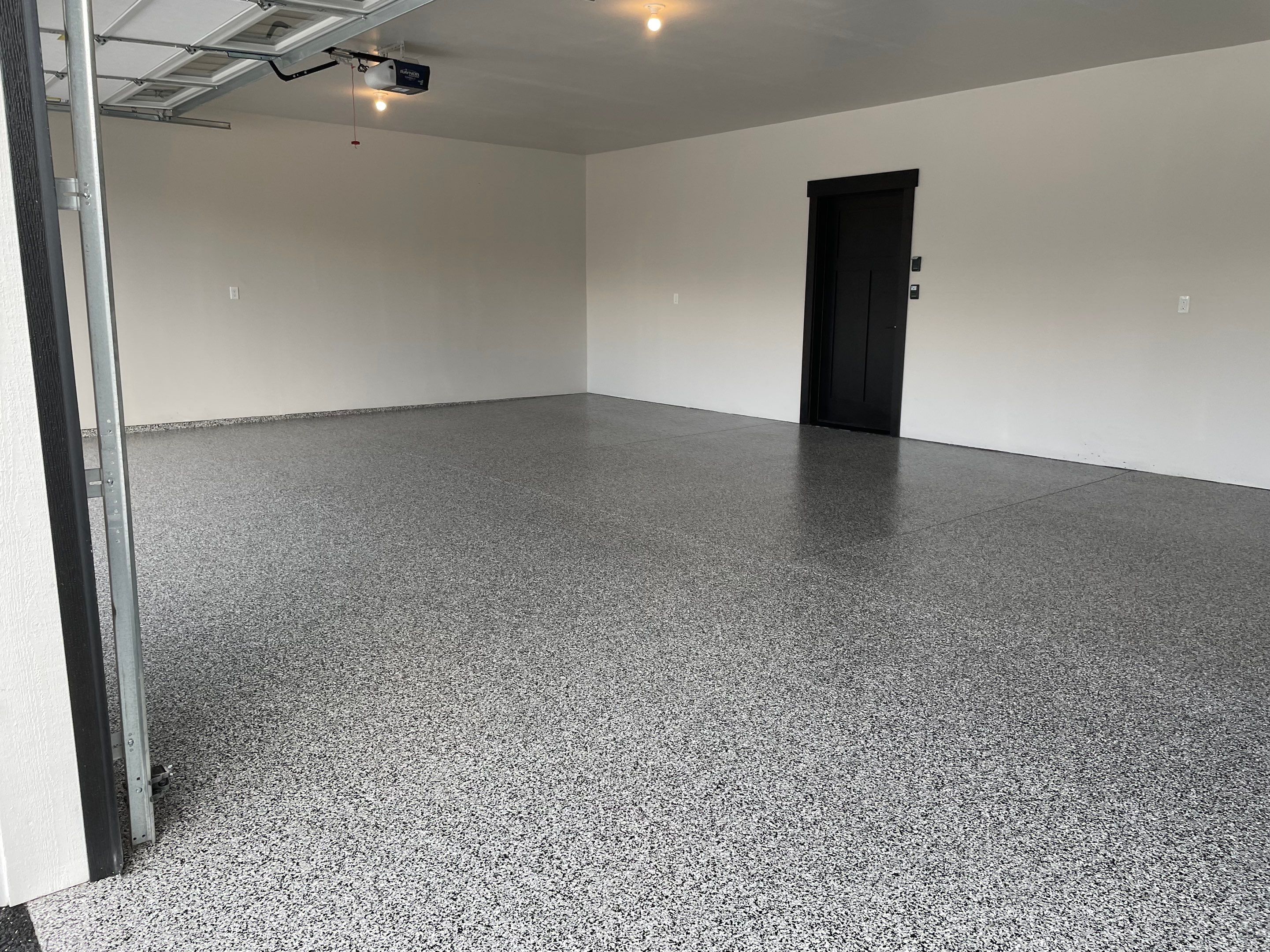 Garage Transformation using Domino and The Penntek Evolution System by Croc Coatings, LLC