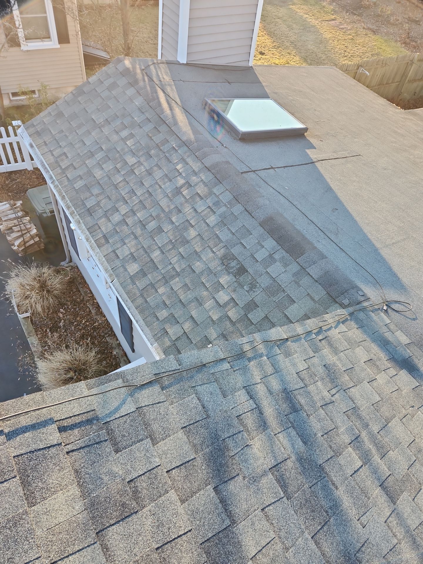 Residential Roofing Installation using Owens Corning Duration Onyx Black by A Plus Exterior