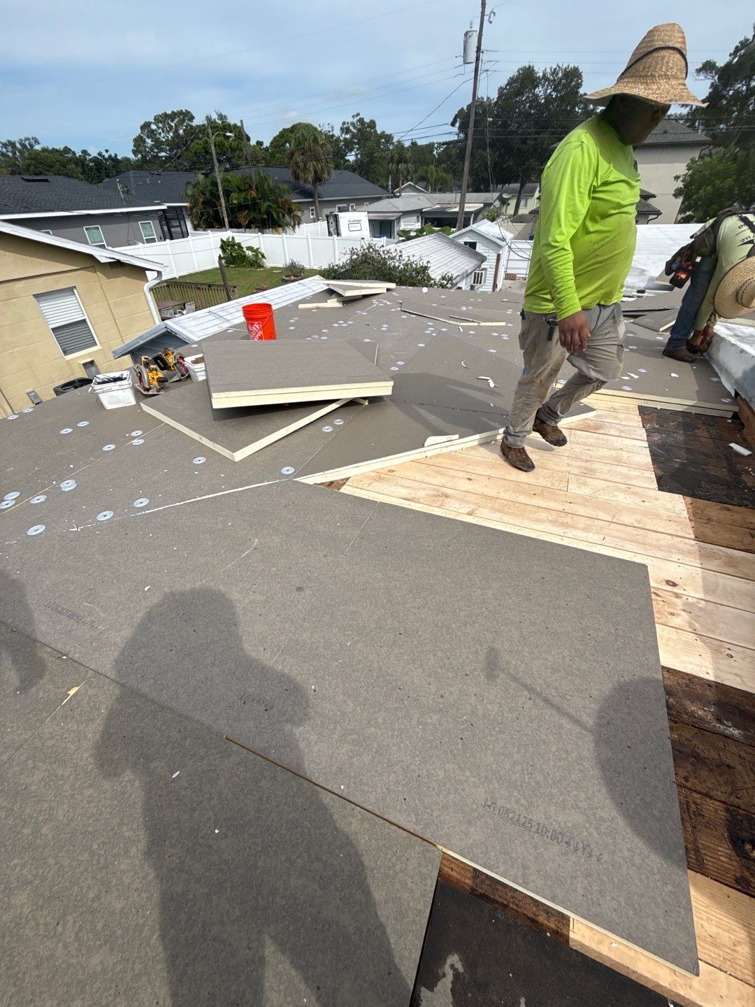Project in St. Petersburg 33703 by Mitchell Roofing Company LLC