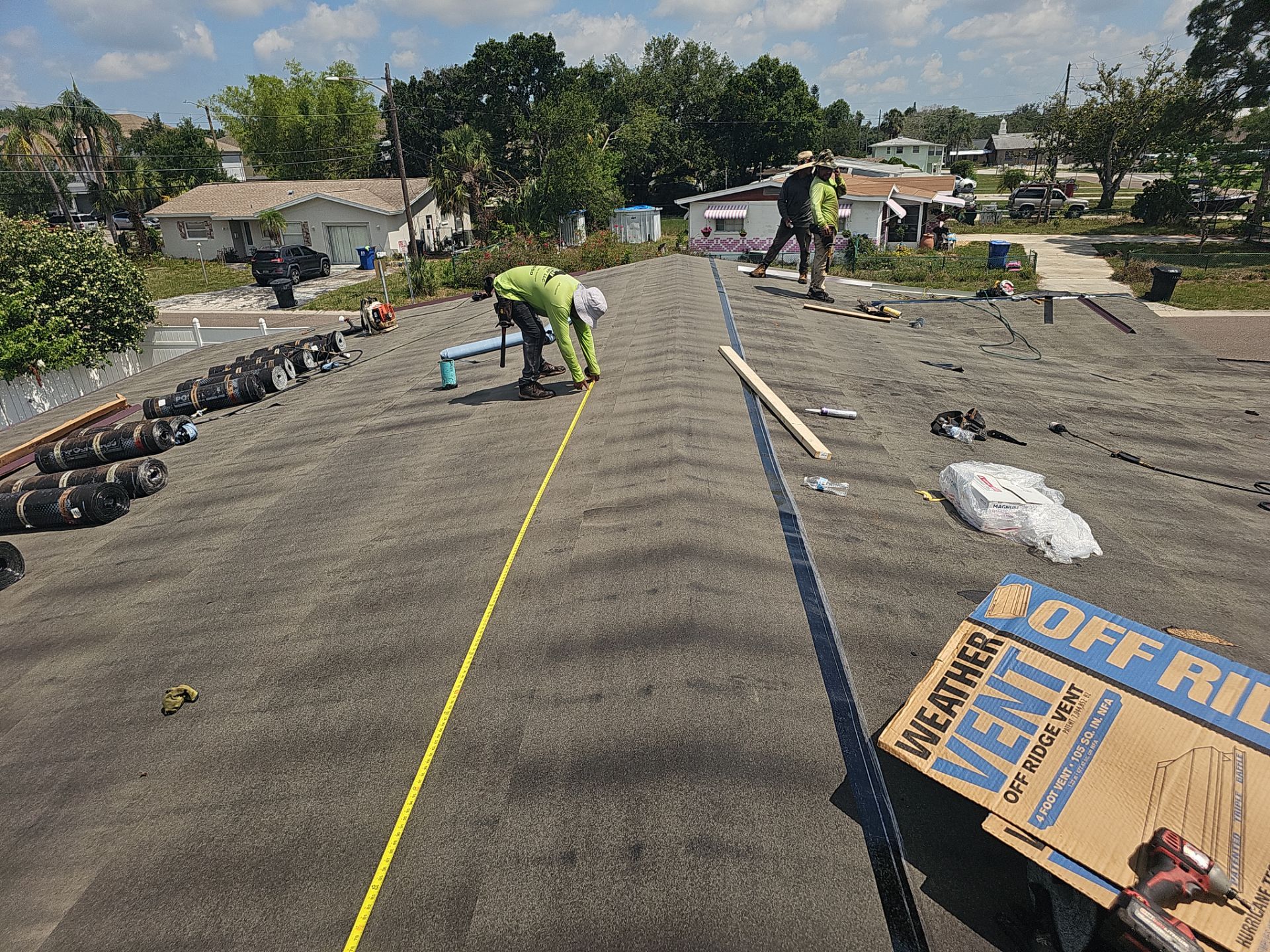 Project in St. Petersburg 33709 by Mitchell Roofing Company LLC 