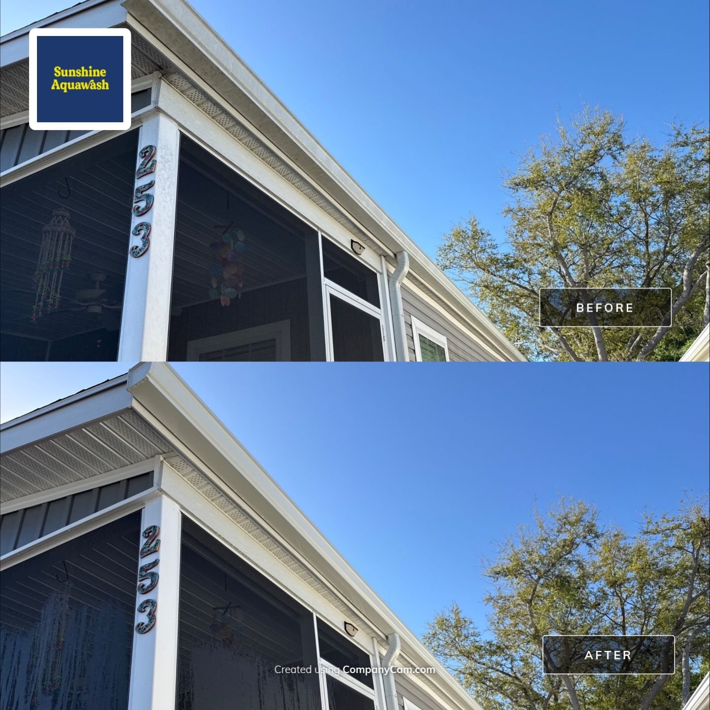 On-the-Spot Mobile Home House Wash in Terra Ceia, FL | Fisherman’s Cove RV Resort by Sunshine AquaWash