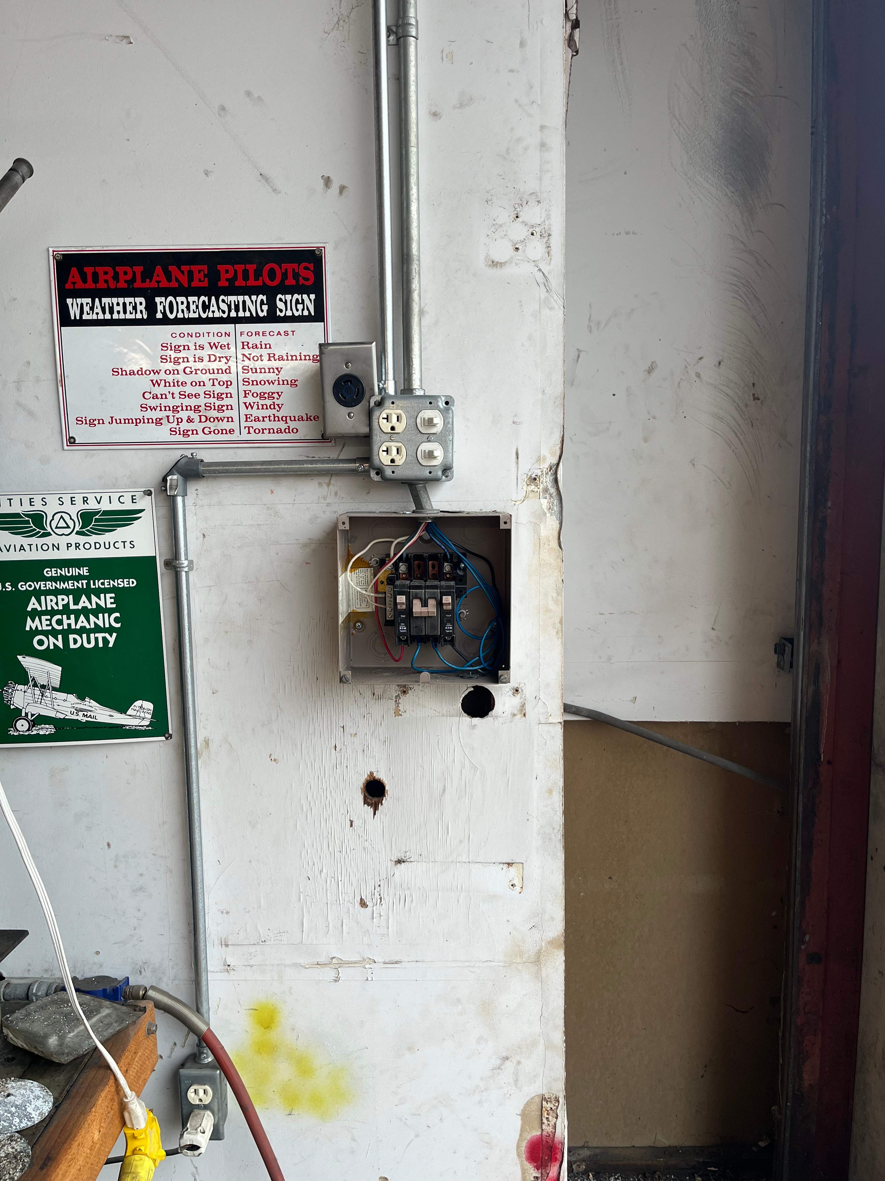 Municipal Airport in Auburn by Aztec Electric LLC