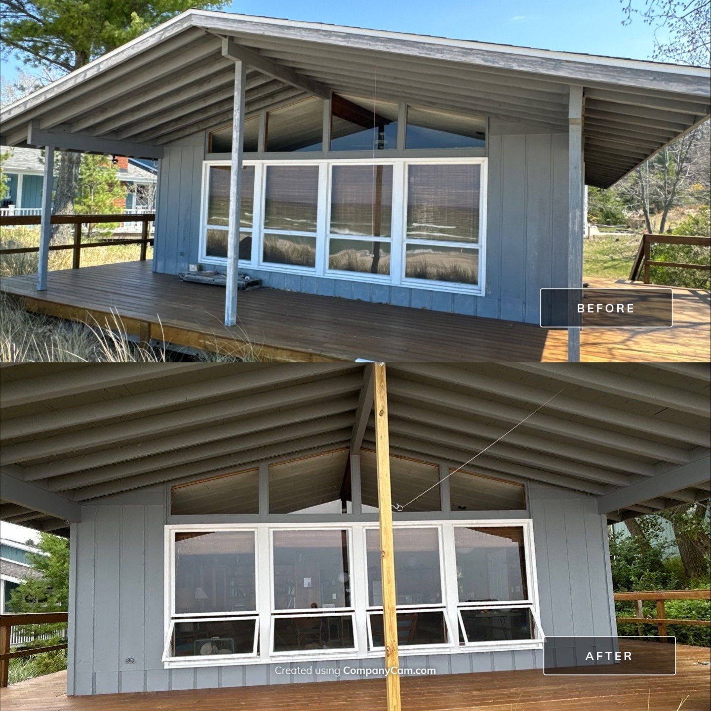 Exterior Painting. Exterior staining by Gordon Painting