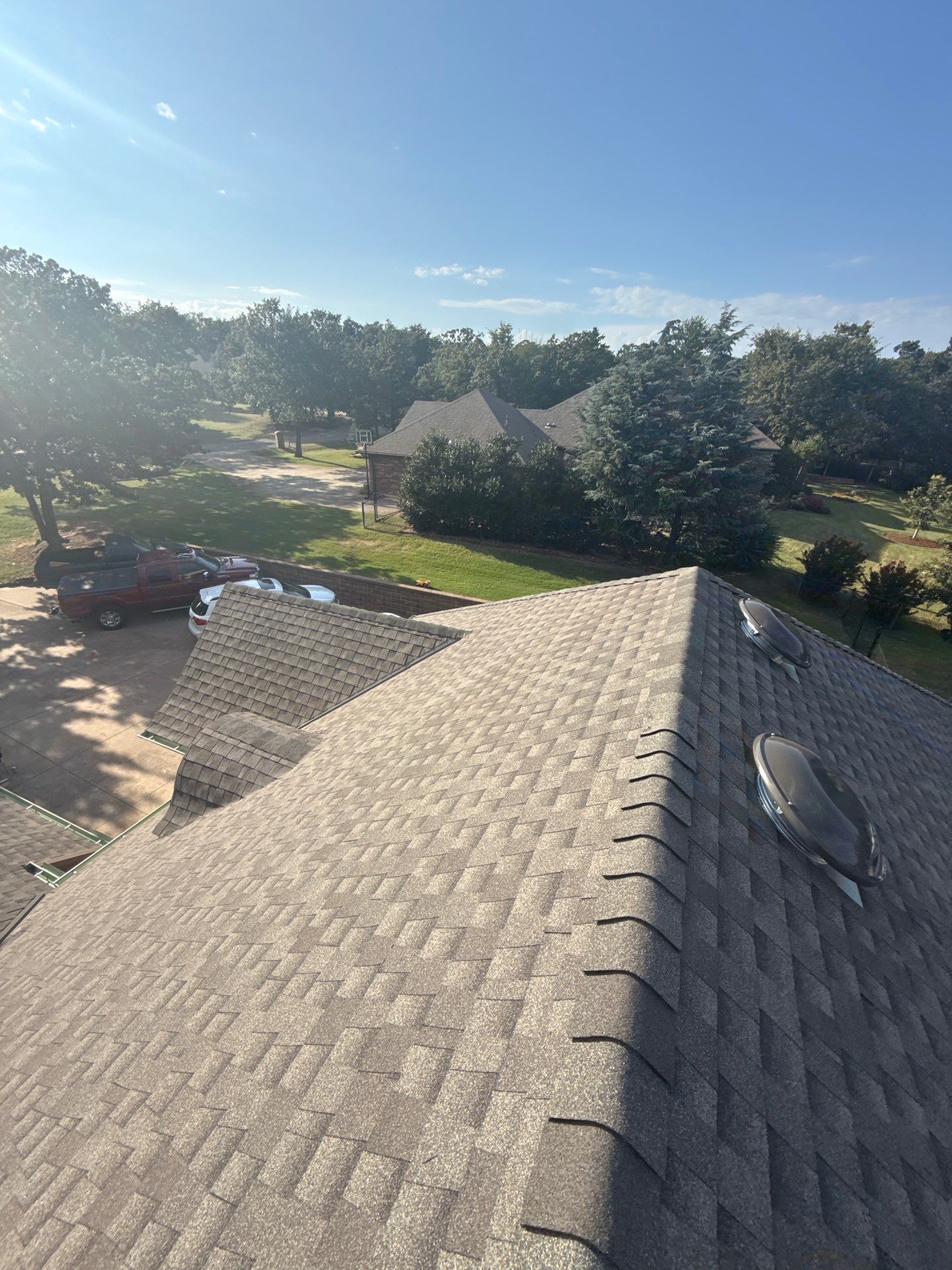 roof replacement in Guthrie by McCann's Roofing and Construction