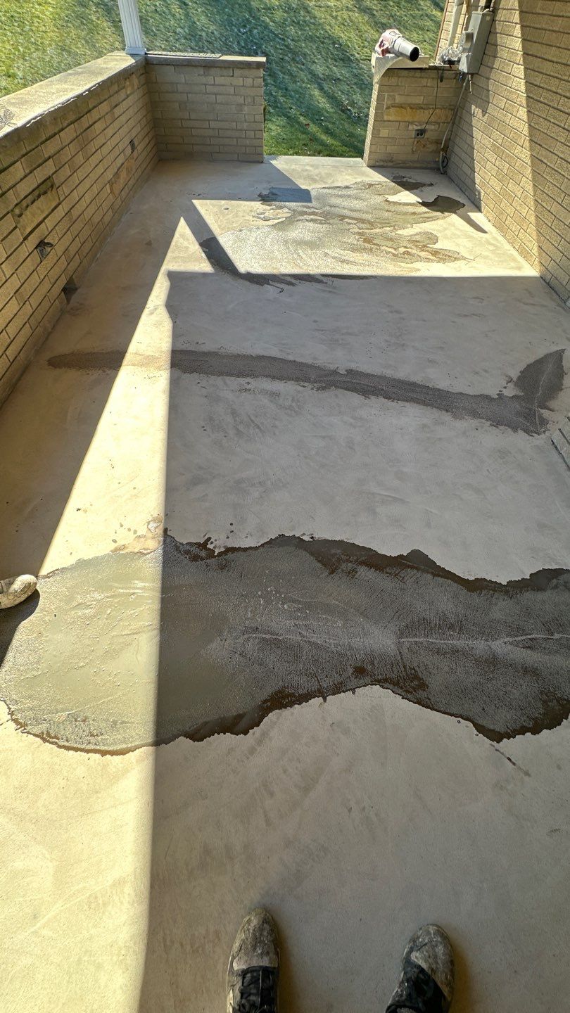 Pool Deck + Steps + Porch Project in JEANNETTE by Floors in a Day, Inc