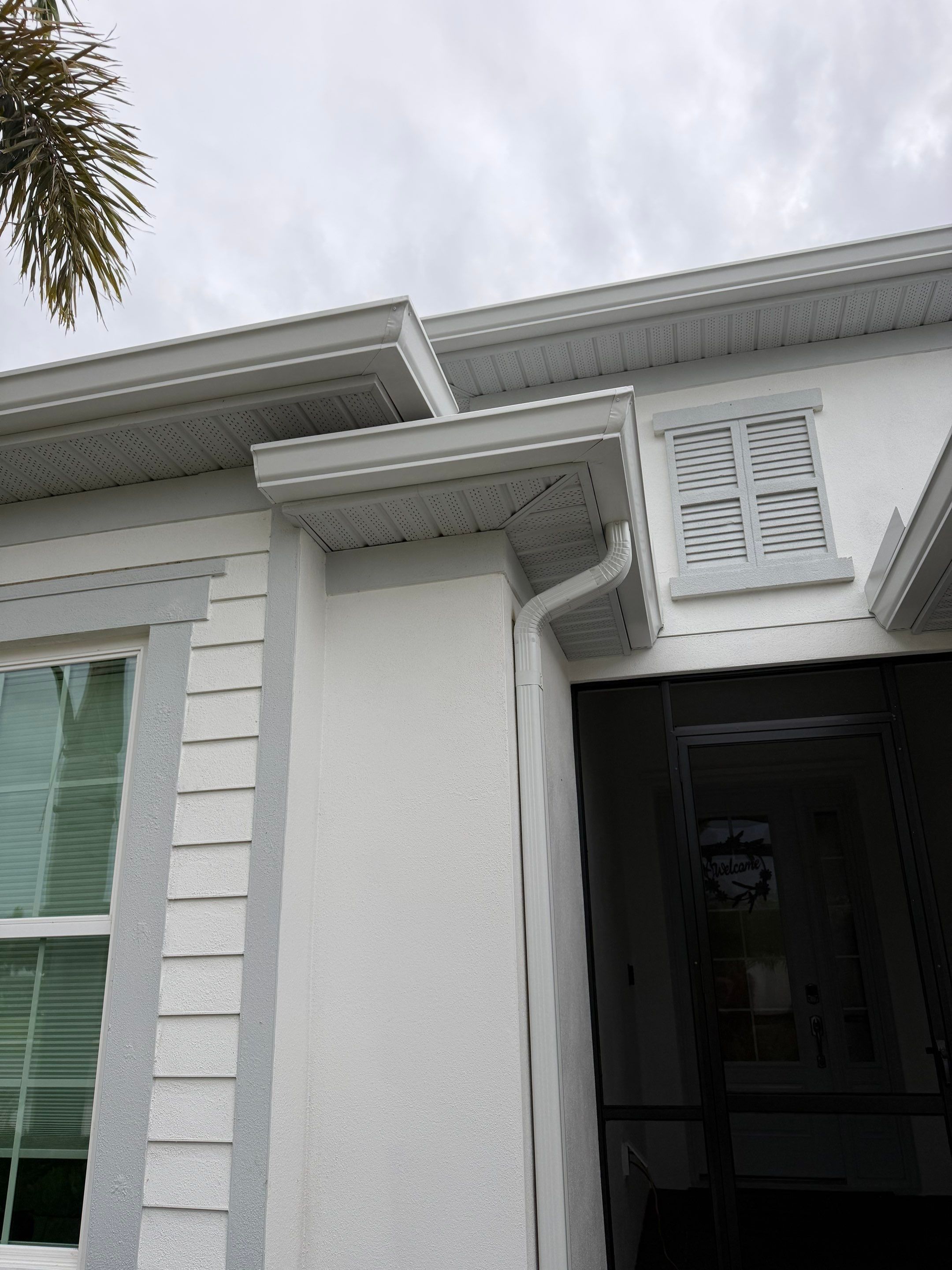 6-inch K-style Gutters Punta Gorda FL by Gutter Professors