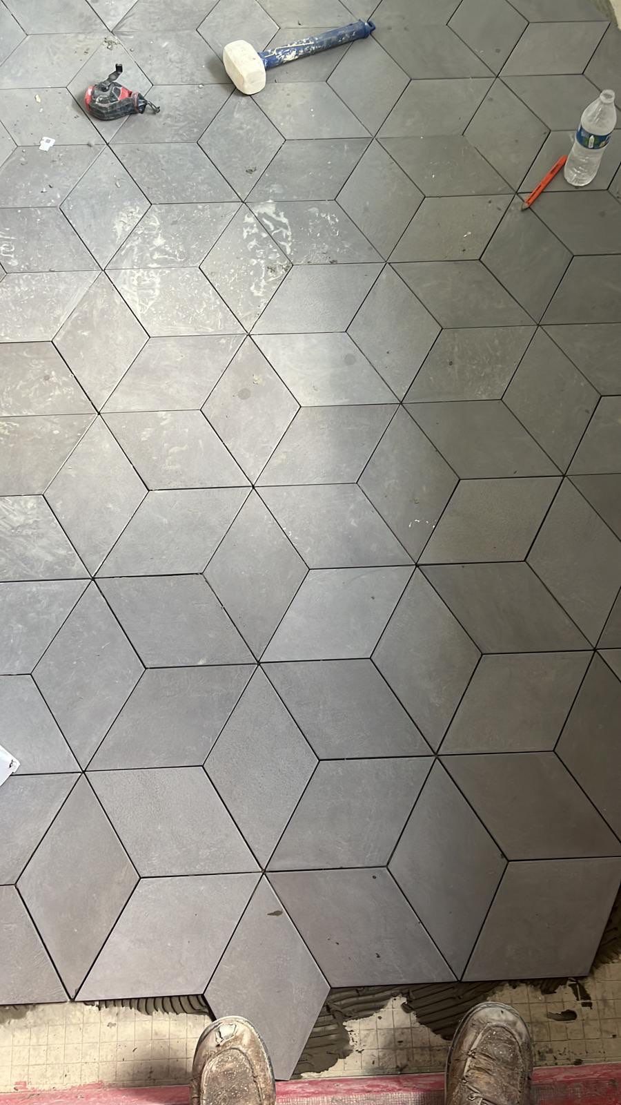 Bathroom Remodel using Tile by Home Concepts Construction