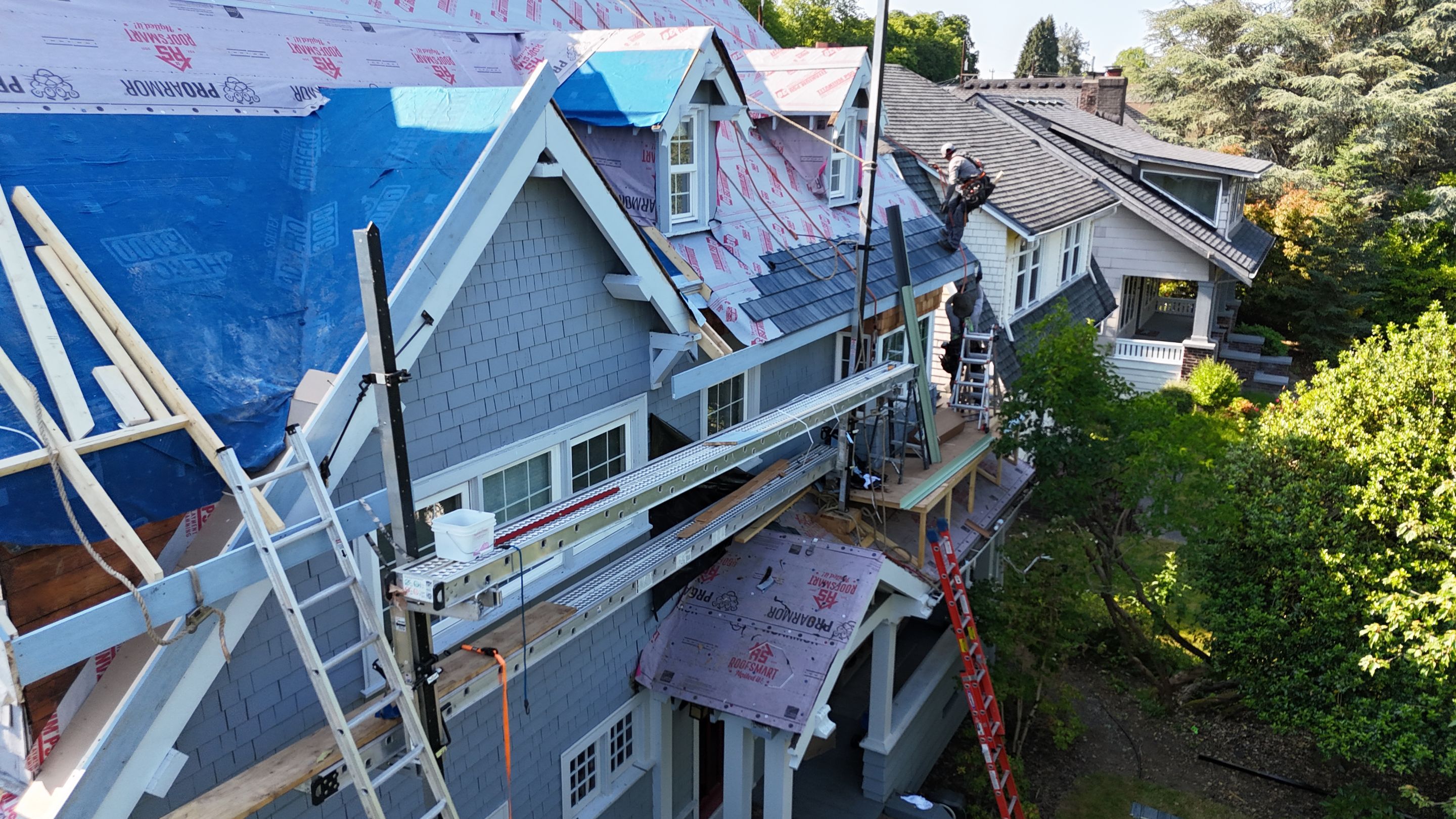 Stamped Metal - Kasselwood Aged Cedar by RoofSmart
