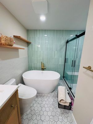 Bathroom Remodel using Tile