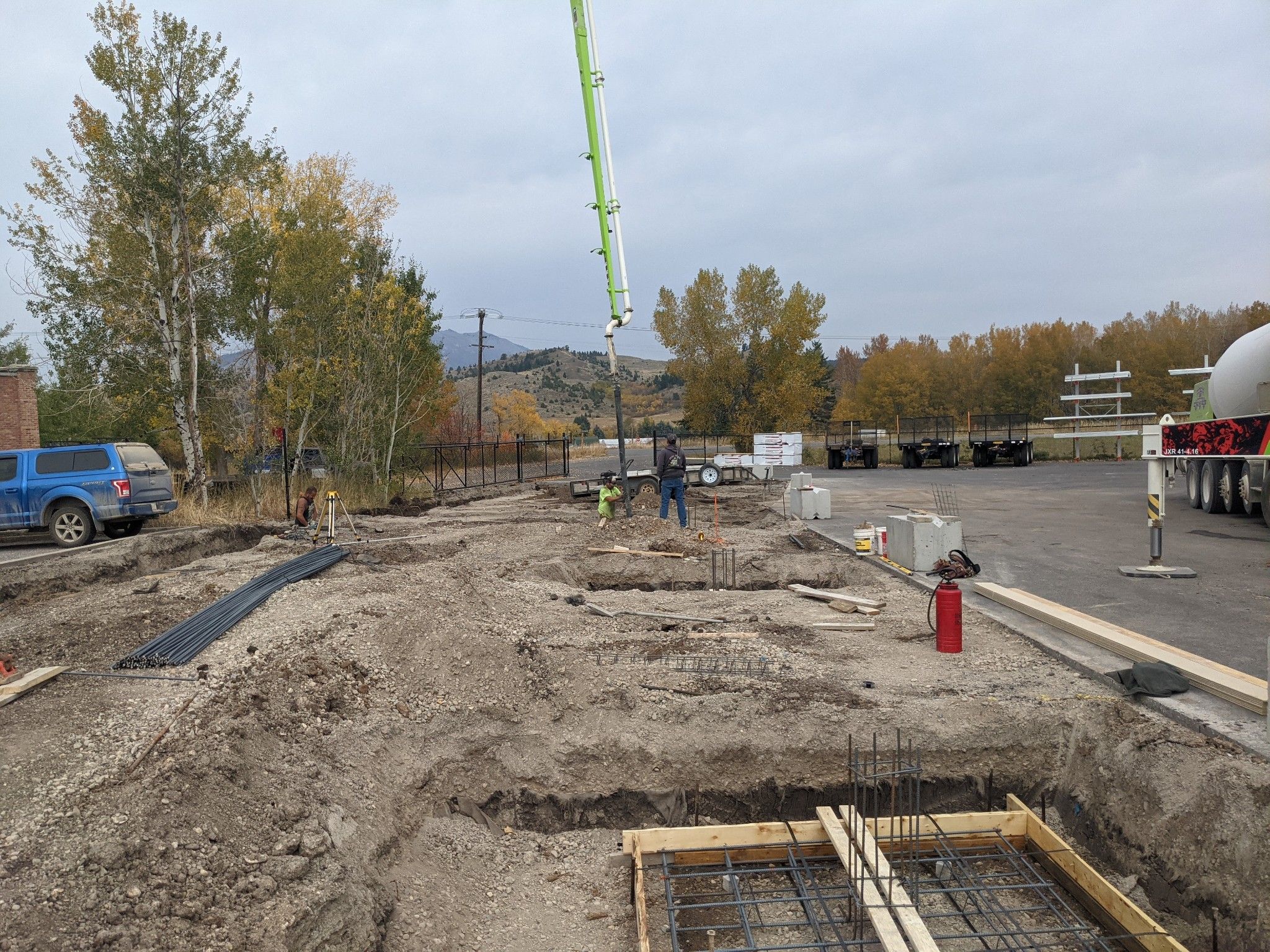 Foundation Building Material Slips by Blue Room Construction LLC