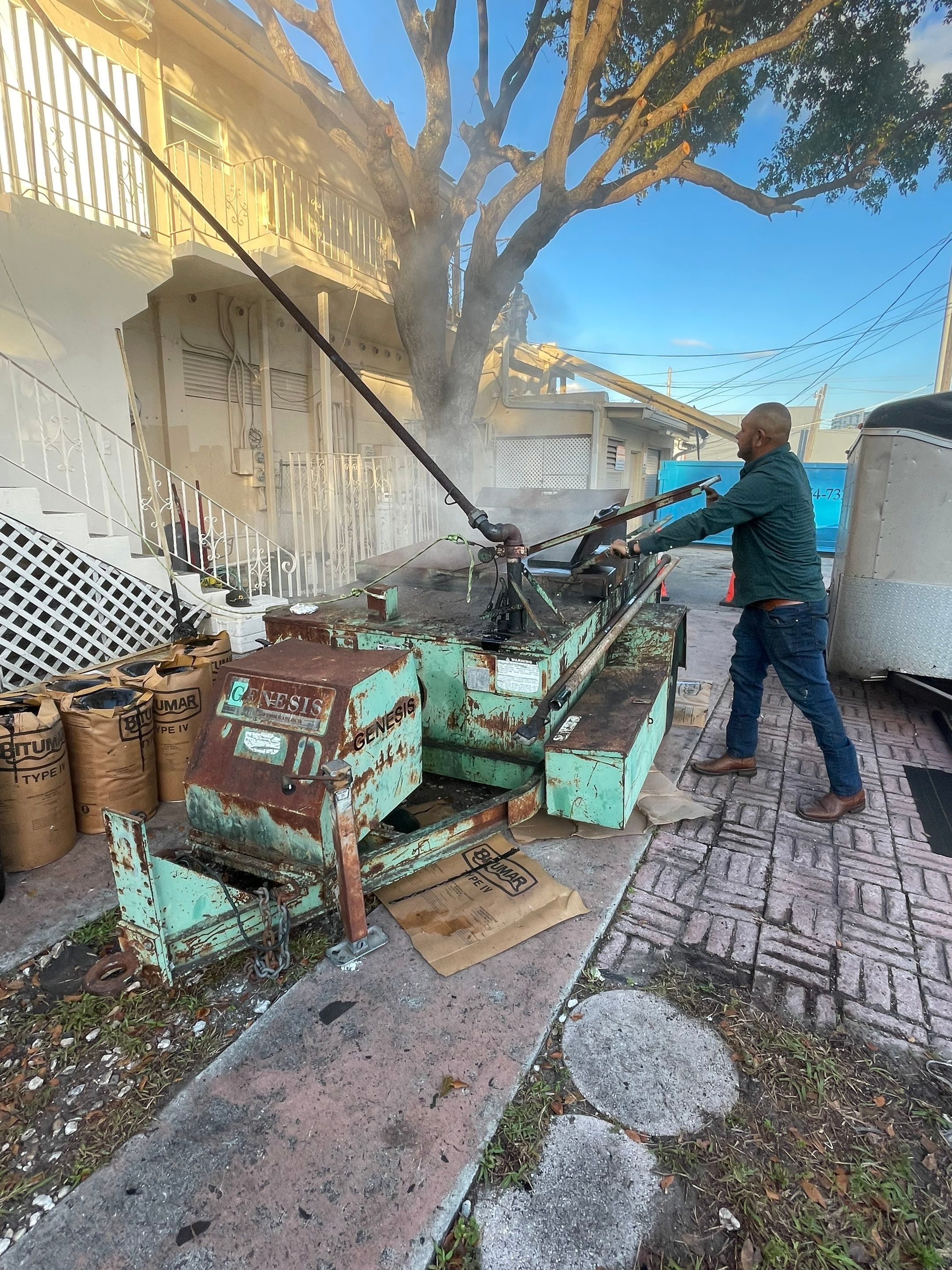 Hollywood Blvd., Hollywood, FL by G&J Roofing 