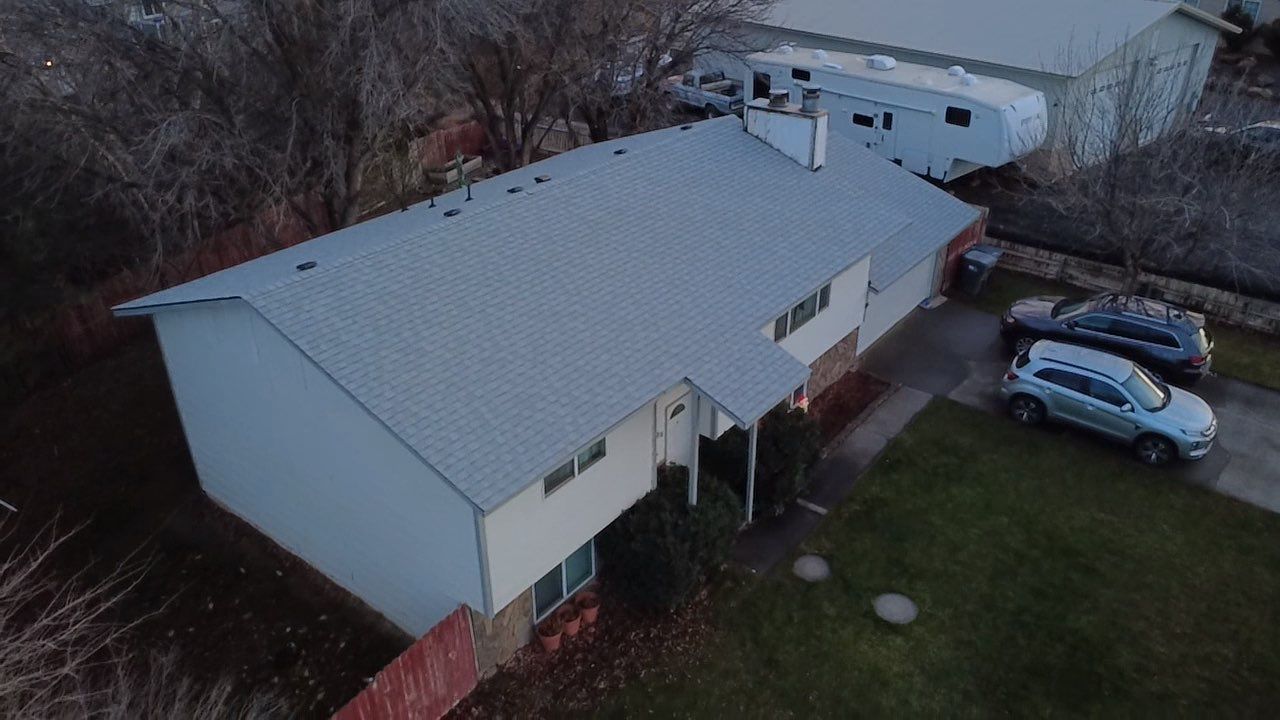 Residential Roofing Installation with Architectural Shingles and Chimney Repair by Alpine Roofing