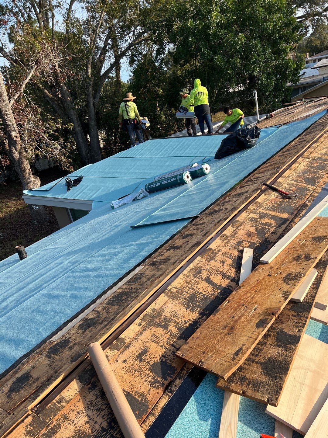 Project in St Pete 33712 by Mitchell Roofing Company LLC 
