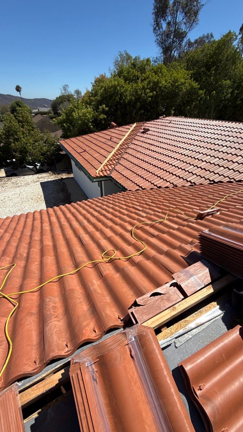 Brava Spanish Barrel Tile Roof Replacement in San Diego by Reliable Roofing San Diego Inc.