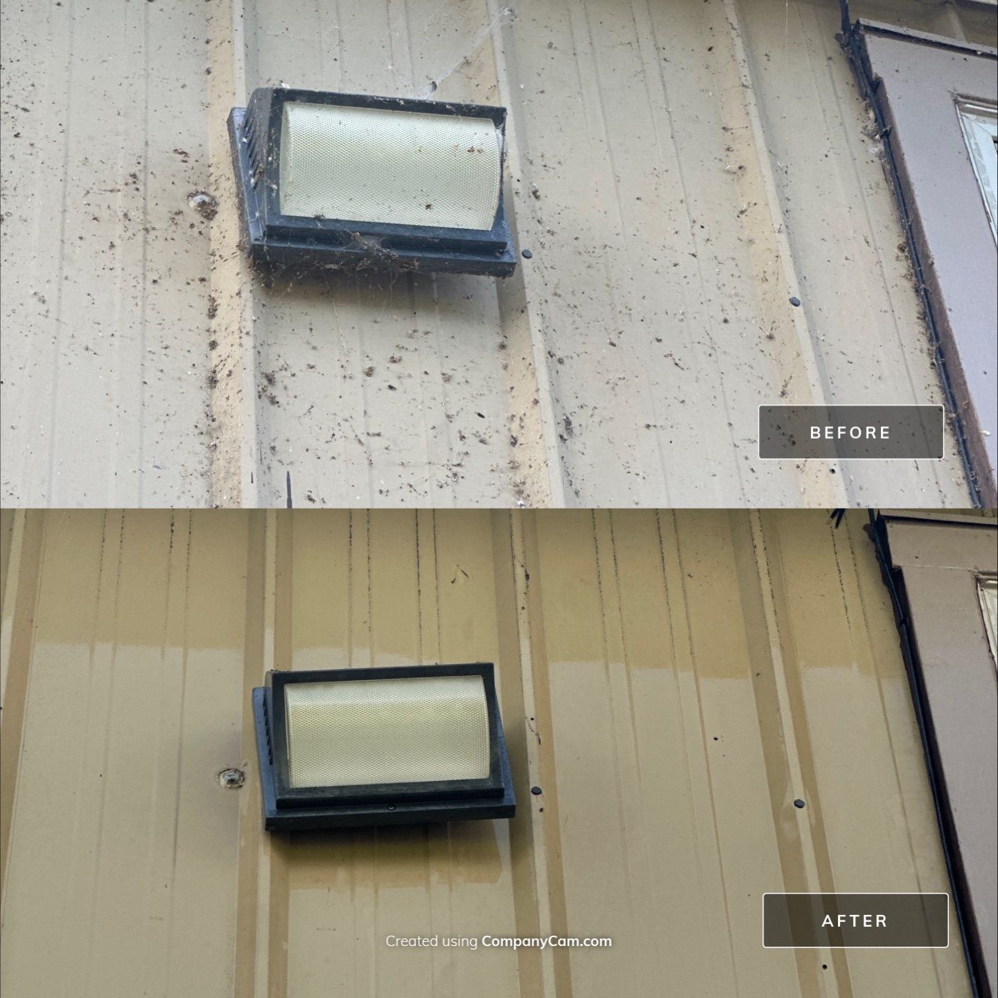 Project in Island Lake by Simmons Power & Soft Washing