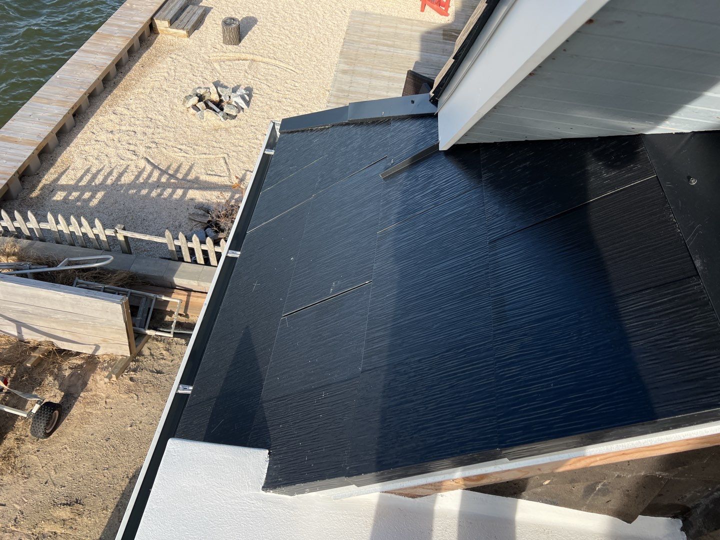 Tesla Solar Roof Long Beach Island New Jersey by American Home Contractors