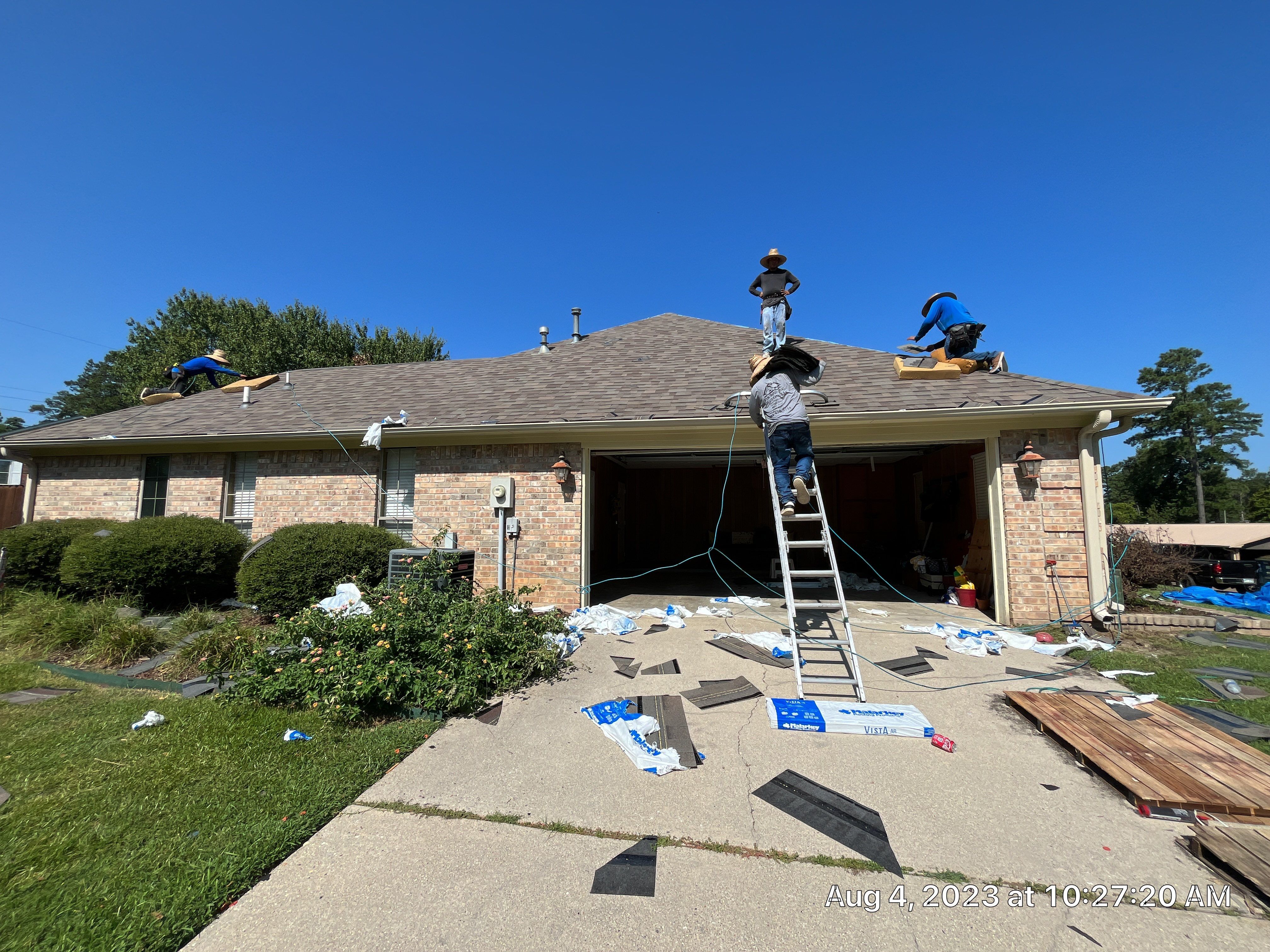 Storm Restoration Reroof: 40 Year Impact Rated Architectural Shingle by Hostetler Roofing