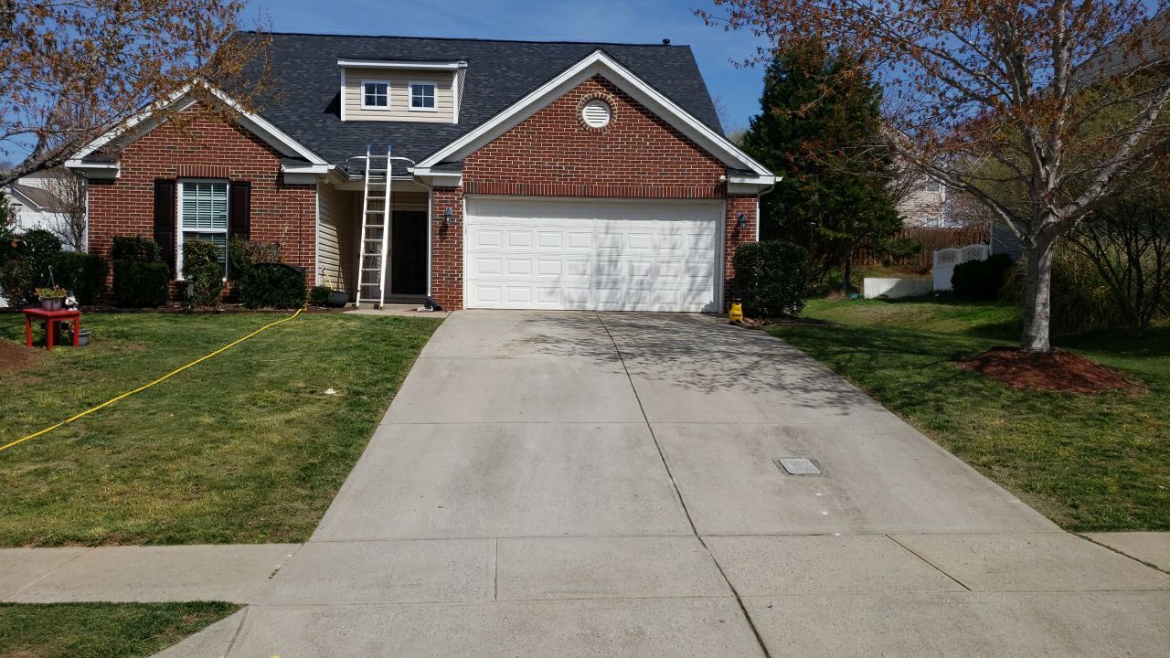 House Wash using cleaner by G&H Home Tech Pros LLC