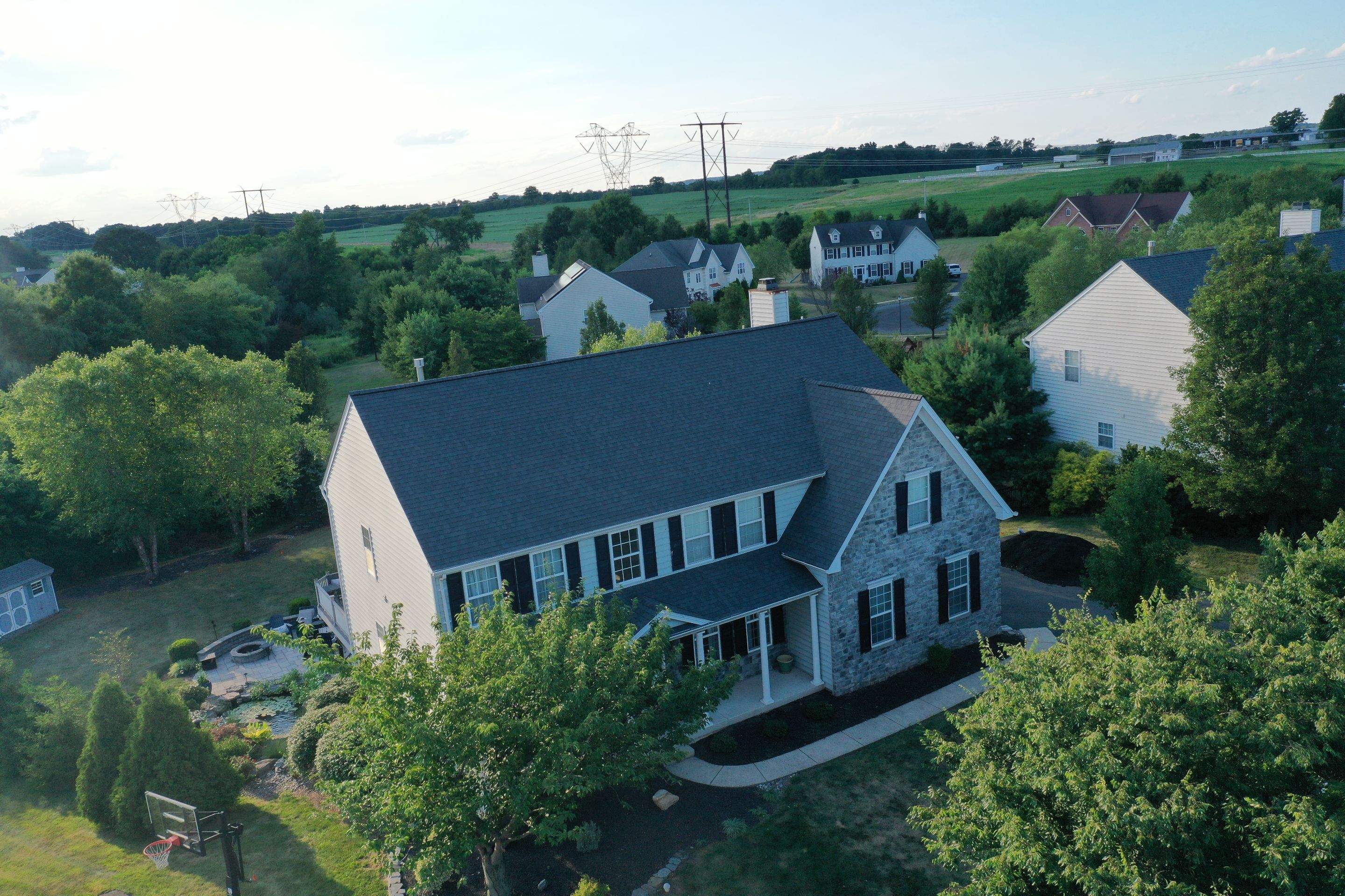 Roofing Installation using CertainTeed Landmark - Pewterwood by Storm Guard of Ches-Mont PA