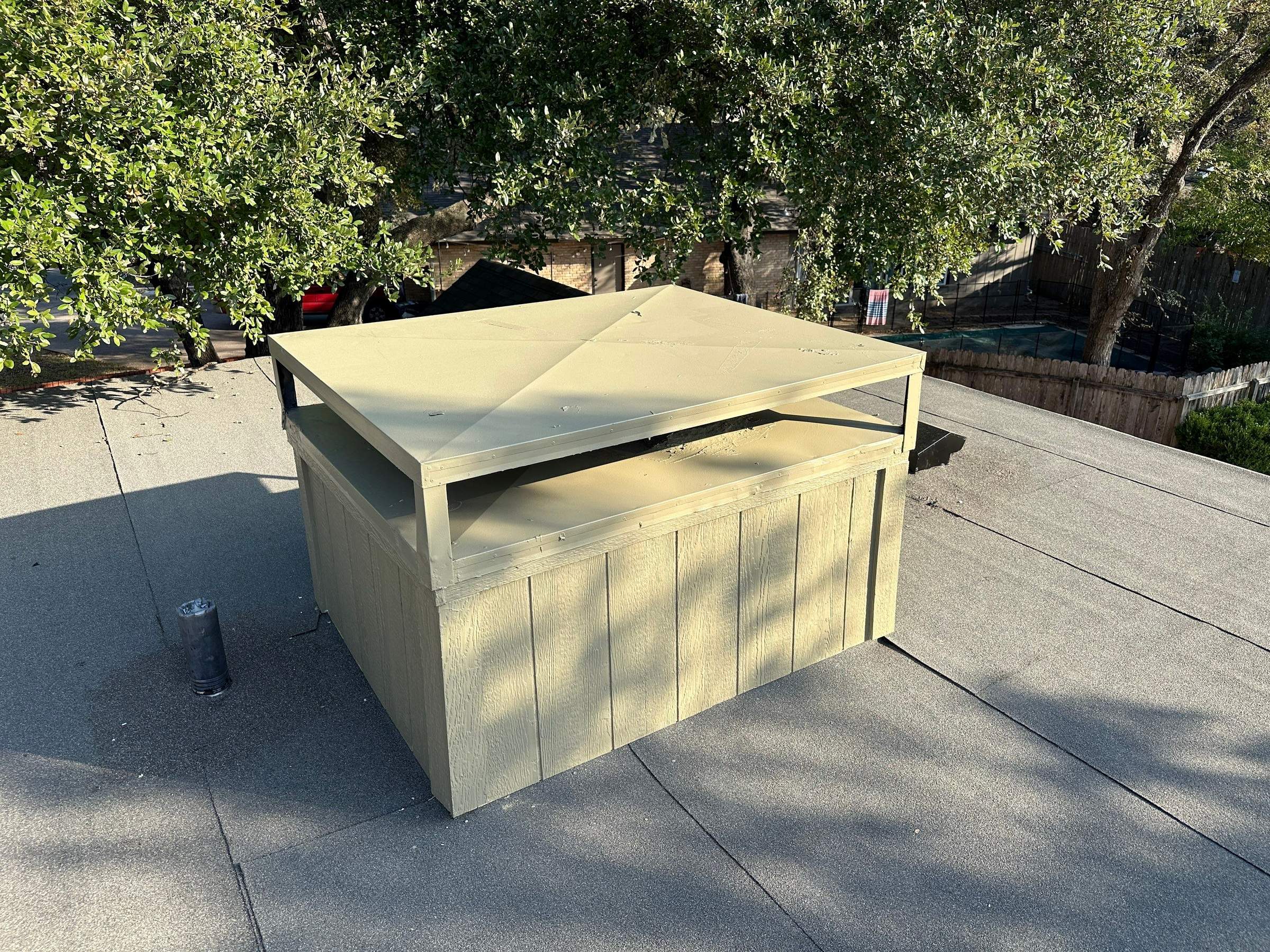 Driftwood Shingles and Low-Slope Roofing in Austin by Skywall Construction LLC