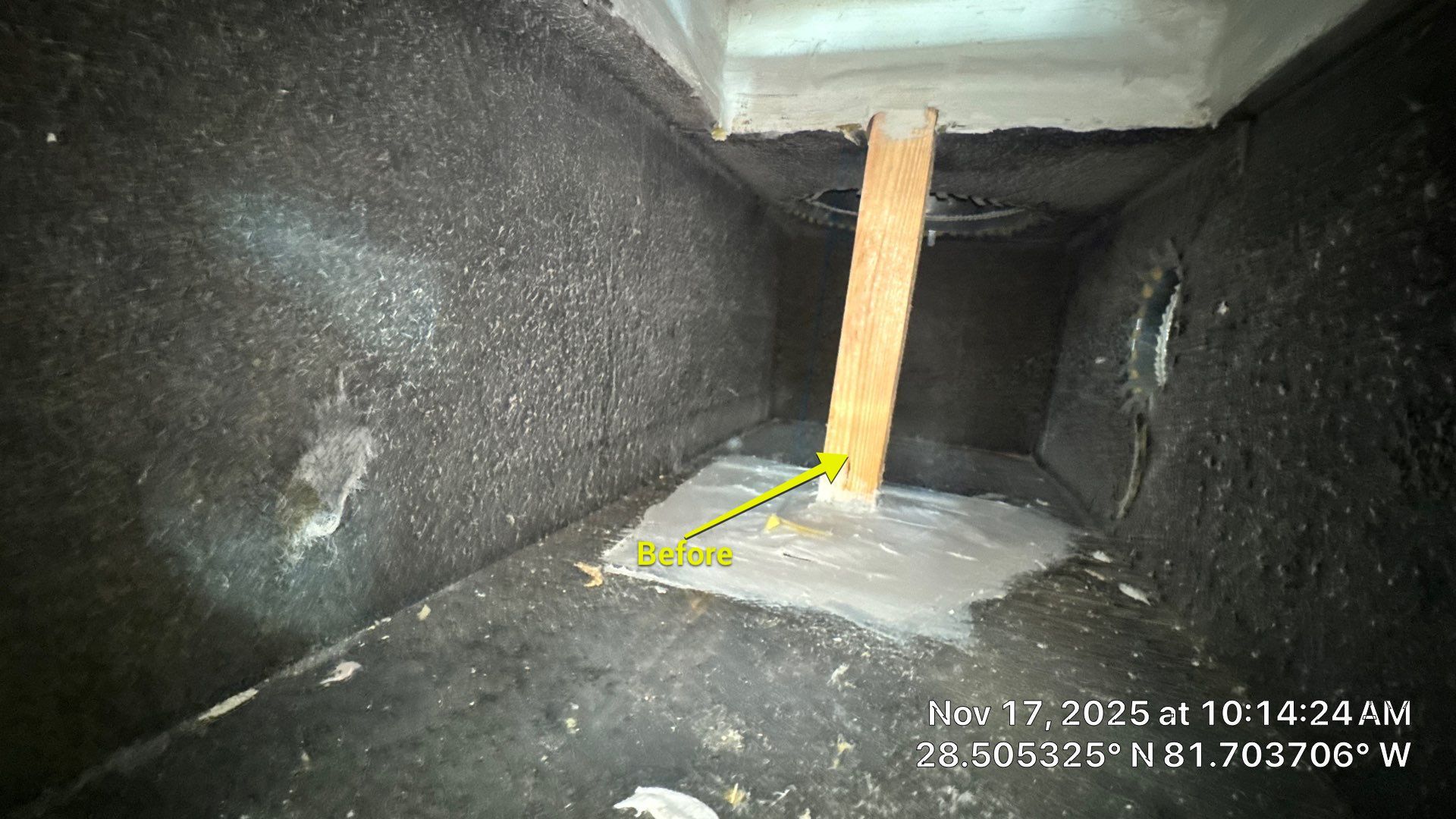 Air Duct Cleaning Boot Repair in Clermont by Hygienic Air, Inc