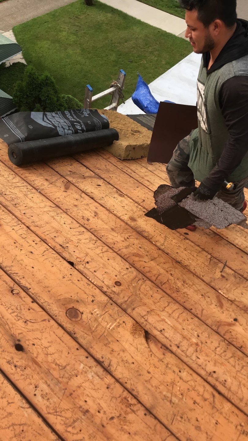 Residential Roof Replacement using Owens Corning Duration, Colonial Slate by Absolute Roofing and Construction
