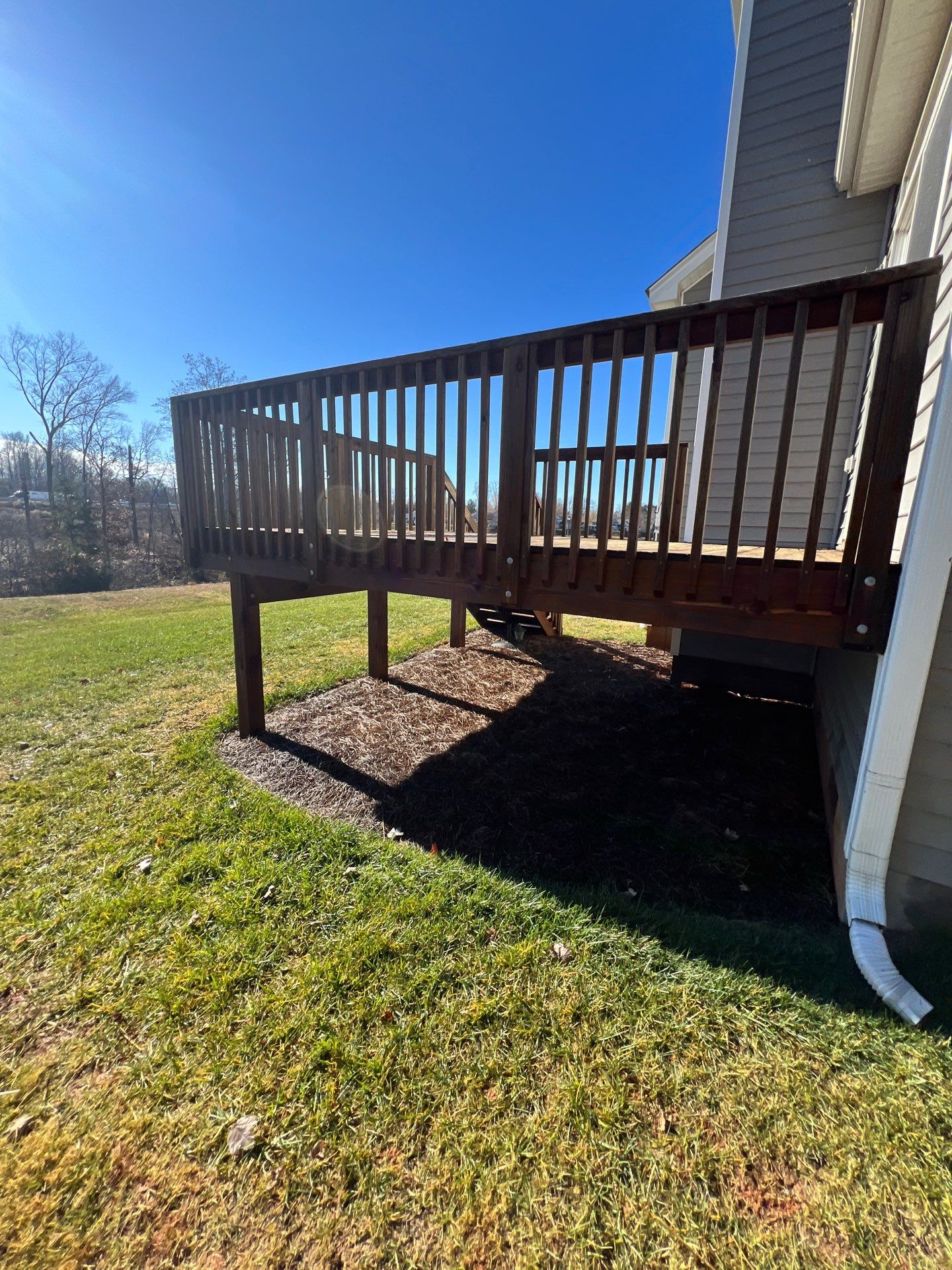 Coated Deck using Wood Sealant by DuraSeal