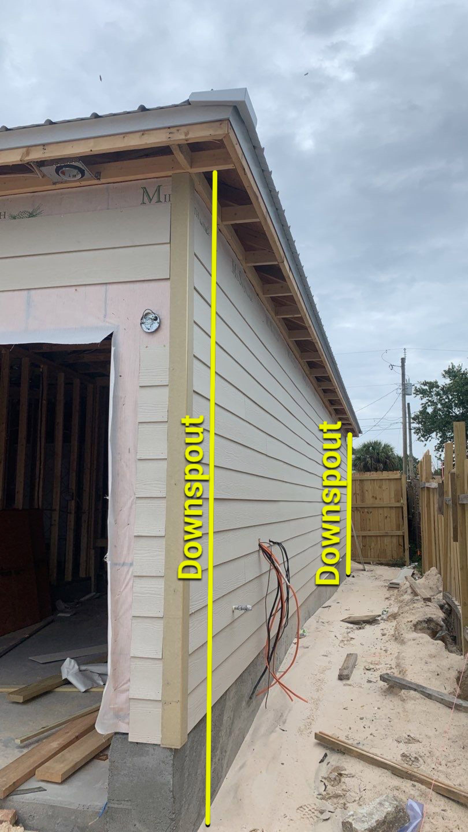 Soffit and Fascia Replacement and Gutter Installation using K-Style Gutters by Gutter Professors