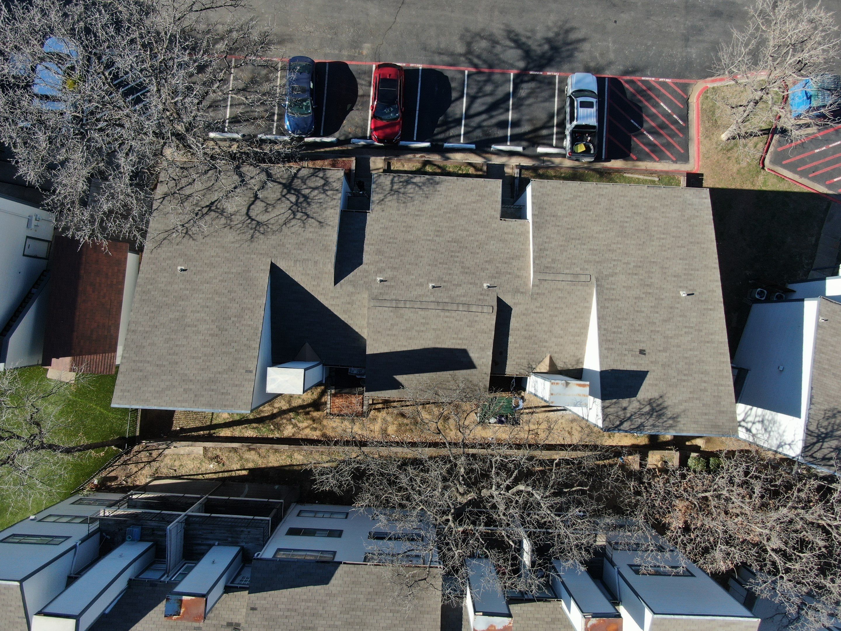 Apartment Roofing Repairs using Certainteed xt25 by Becker Roofing and Exteriors
