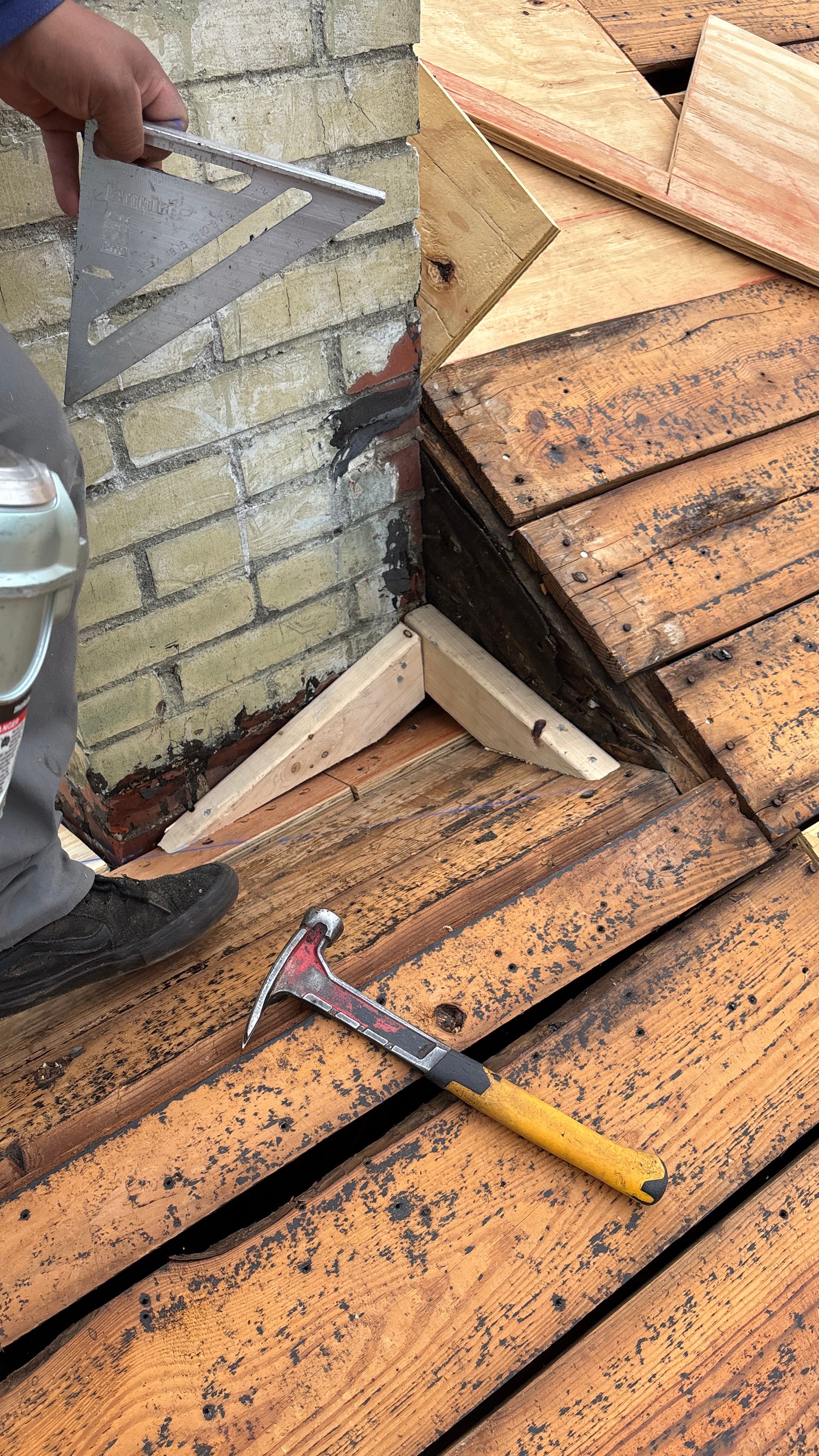 After 30 years roof replacement by Deerfield Roofing LLC