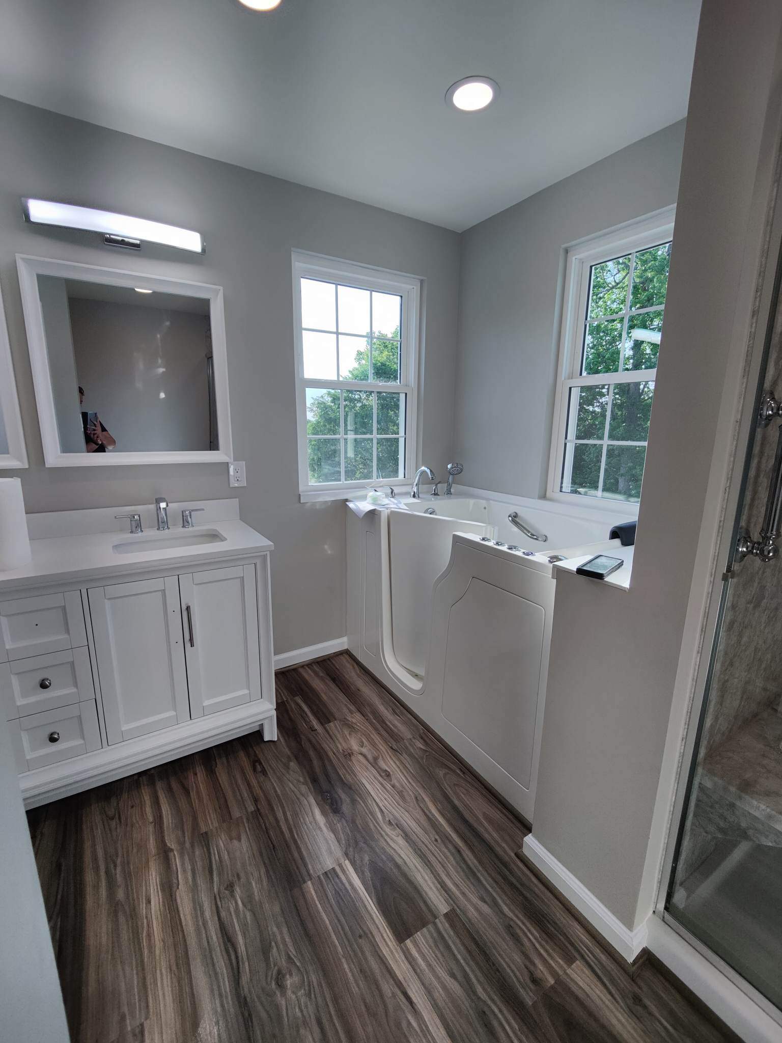 Full bathroom remodel by Window Depot of Annapolis