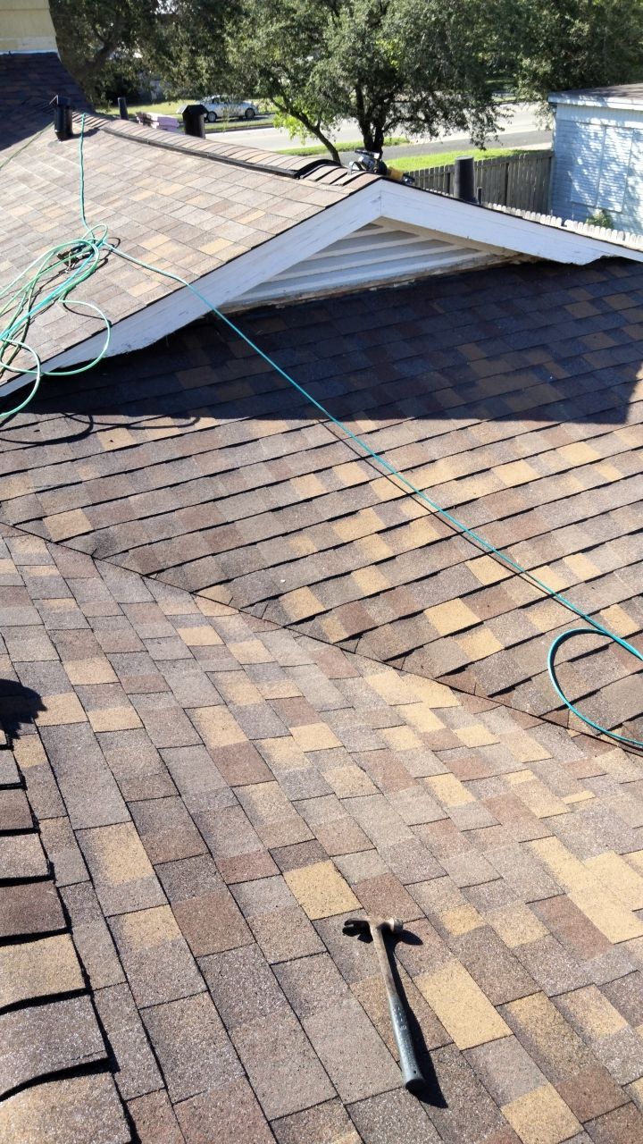 Tile off Bullet Proof on by Bayfront Roofing and Construction