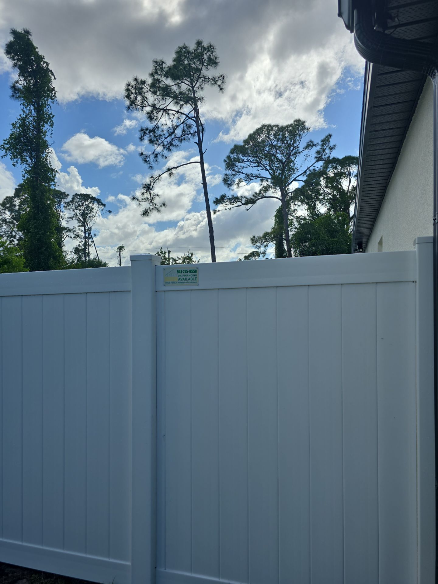 Vinyl Install in North Port by True Fence LLC
