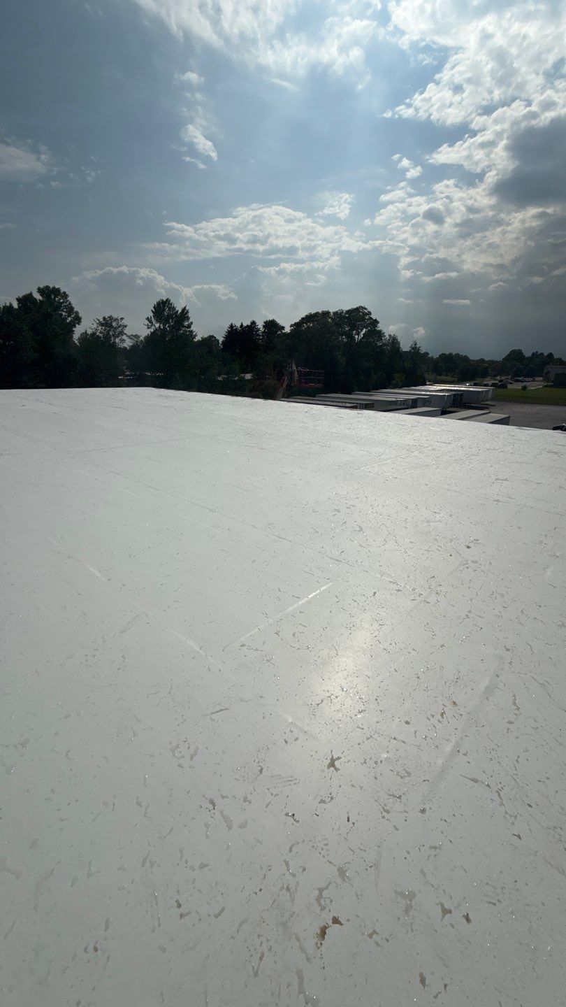 Project in Stow by Commercial Roofing and Coating Systems 