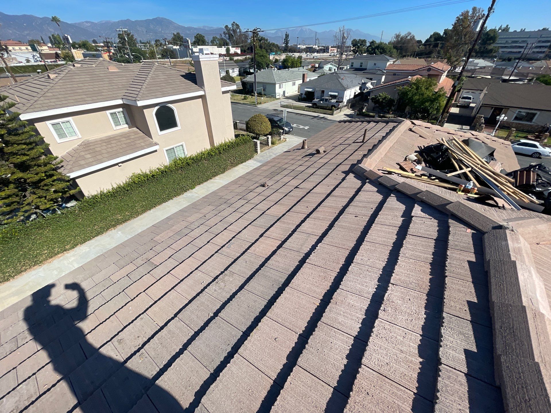 Tile Roof Reset Project - Rosemead CA 91770 by Epic Roof Replacement