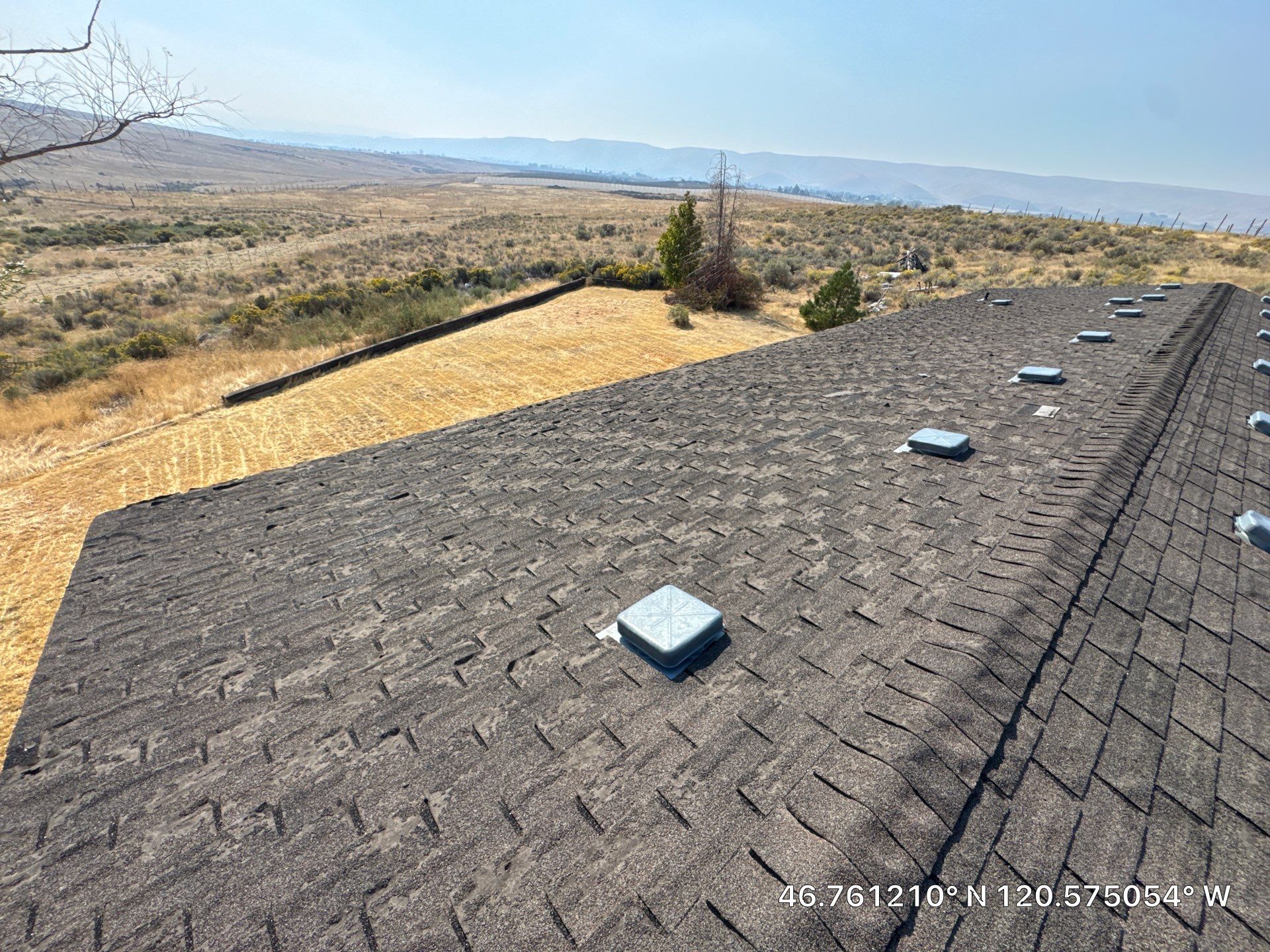 Residential Roof Replacement Featuring CertainTeed Landmark Shingles in Selah by Alpine Roofing