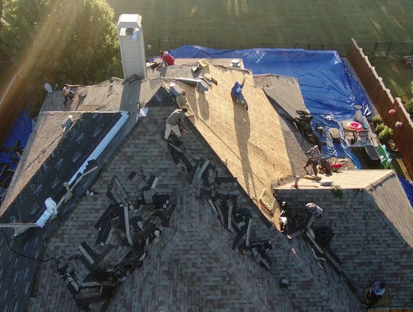 Prosper Texas Residential Roof Replacement by Becker Roofing and Exteriors