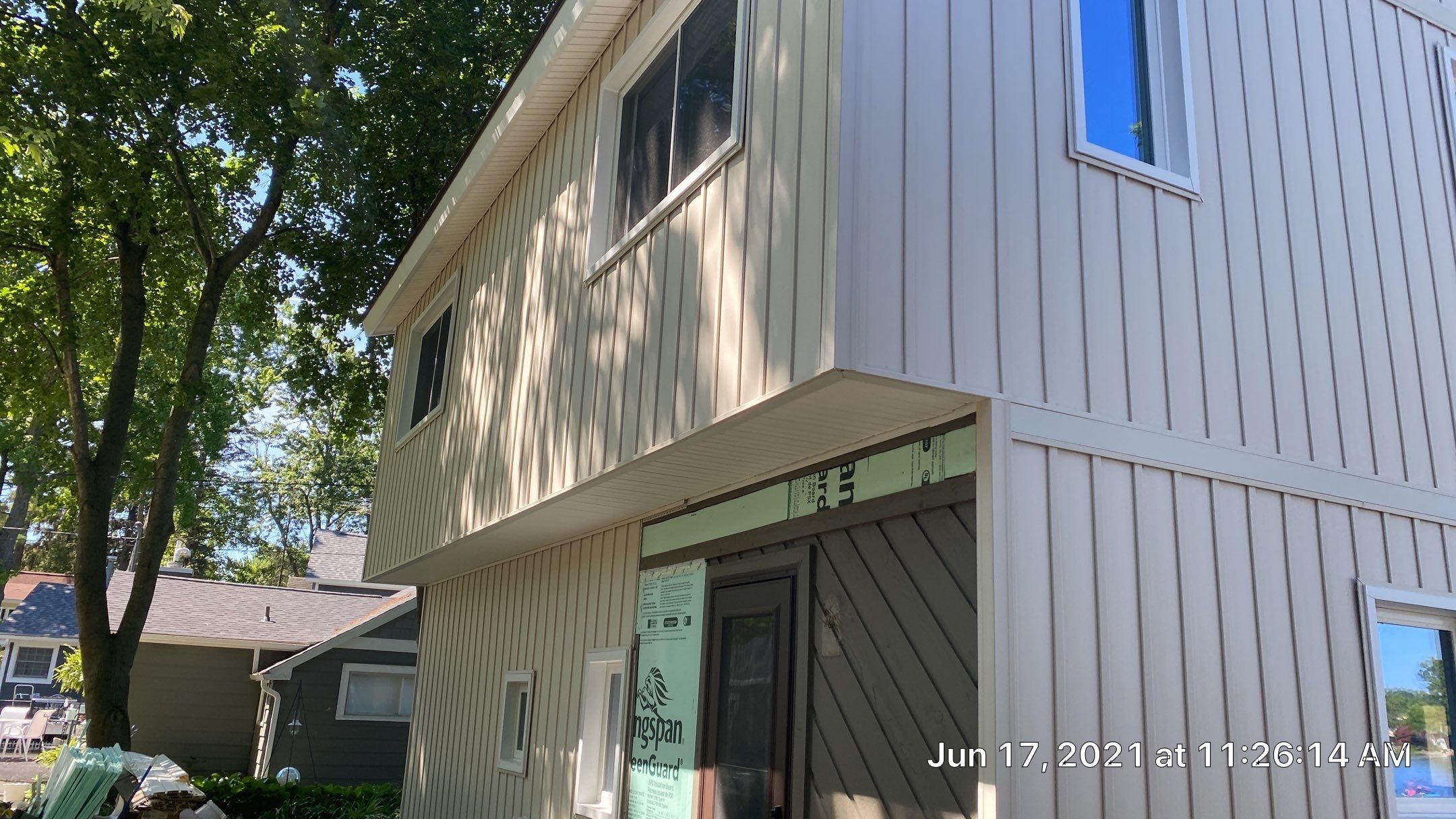 Siding Replacement using CertainTeed Board & Batten by 180 Contractors
