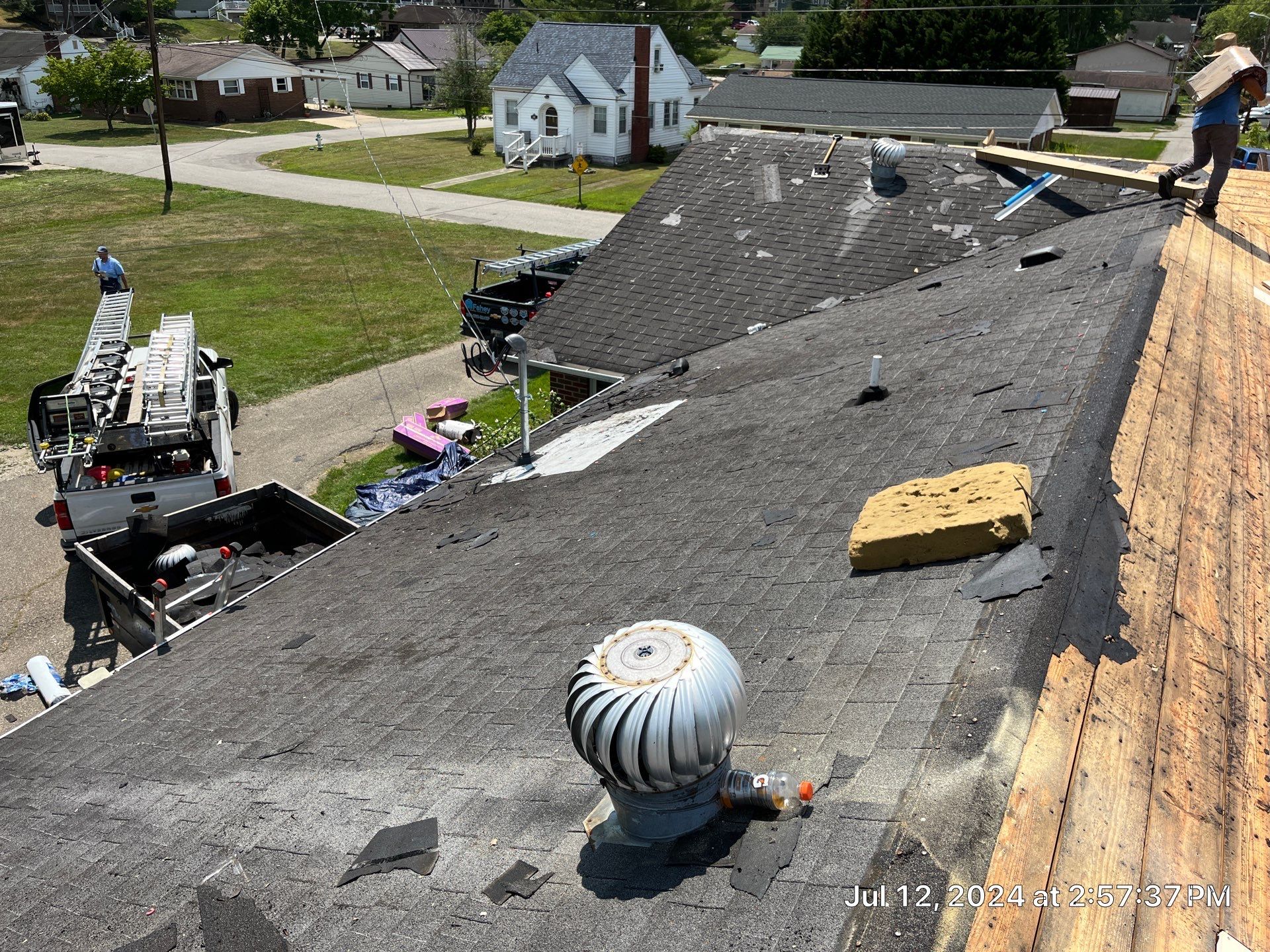 Residential Roofing Installation using Certainteed Landmark Pro Shingles by Fahey Roofing + Contracting