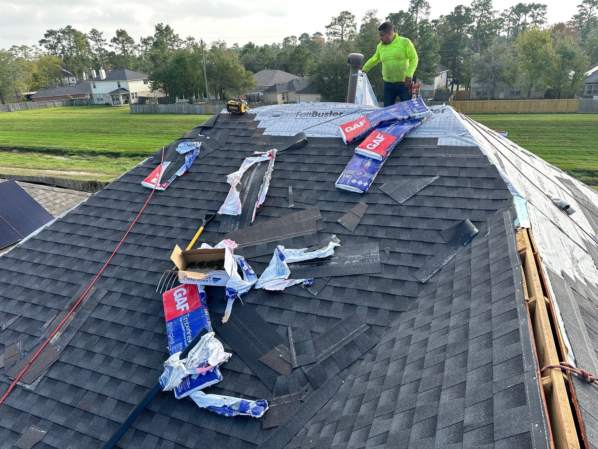 Project in Humble by Motion Roofing