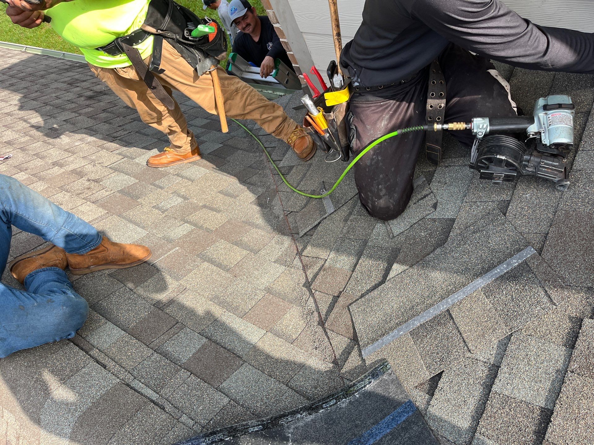 Residential Roofing Repair using Owen's Corning Duration (Lifetime) Shingles by Roof Repair Company