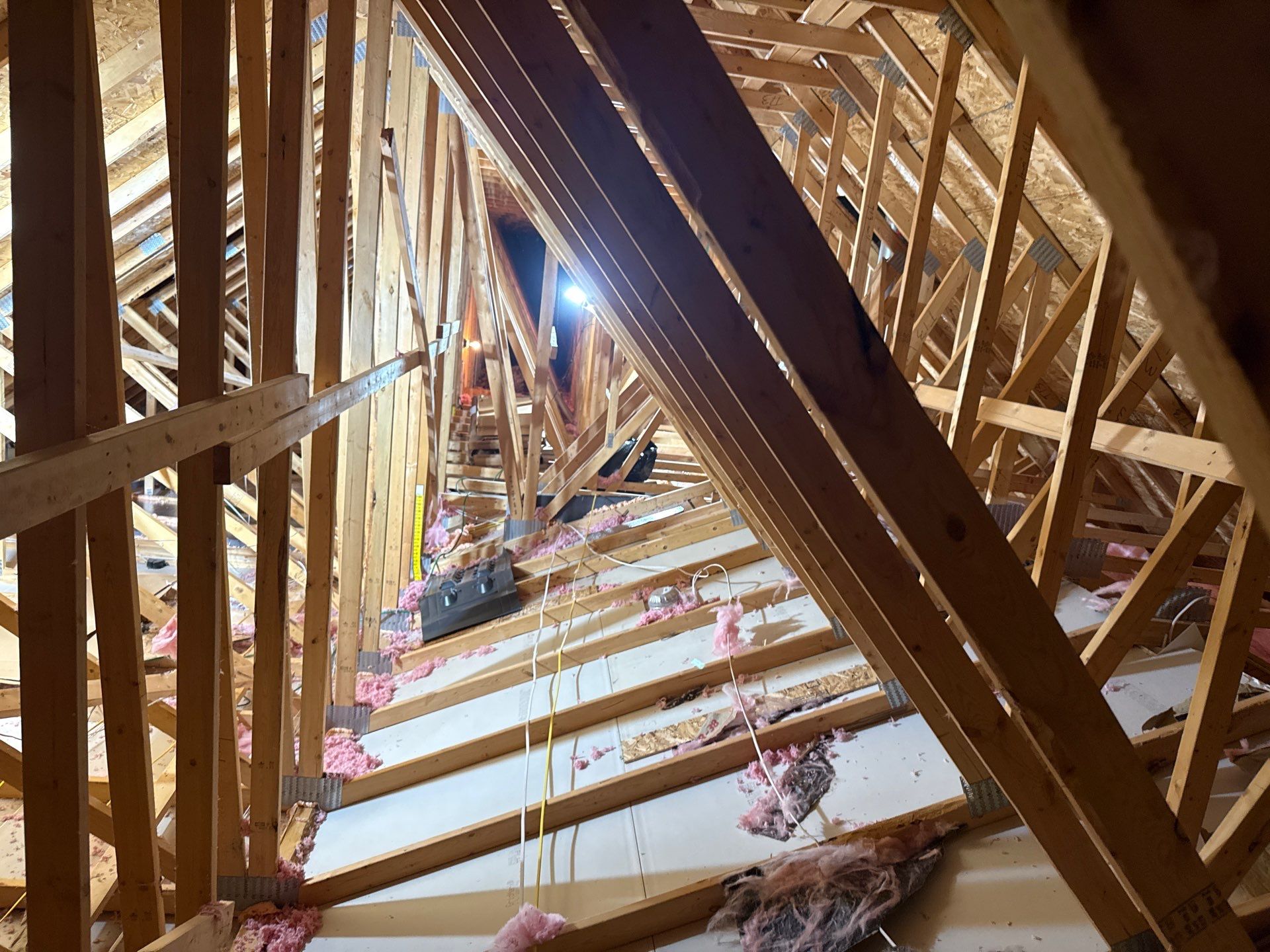 Attic Insulation Upgrade and Air Sealing in Shadyside, Ohio by Home Environment Solutions